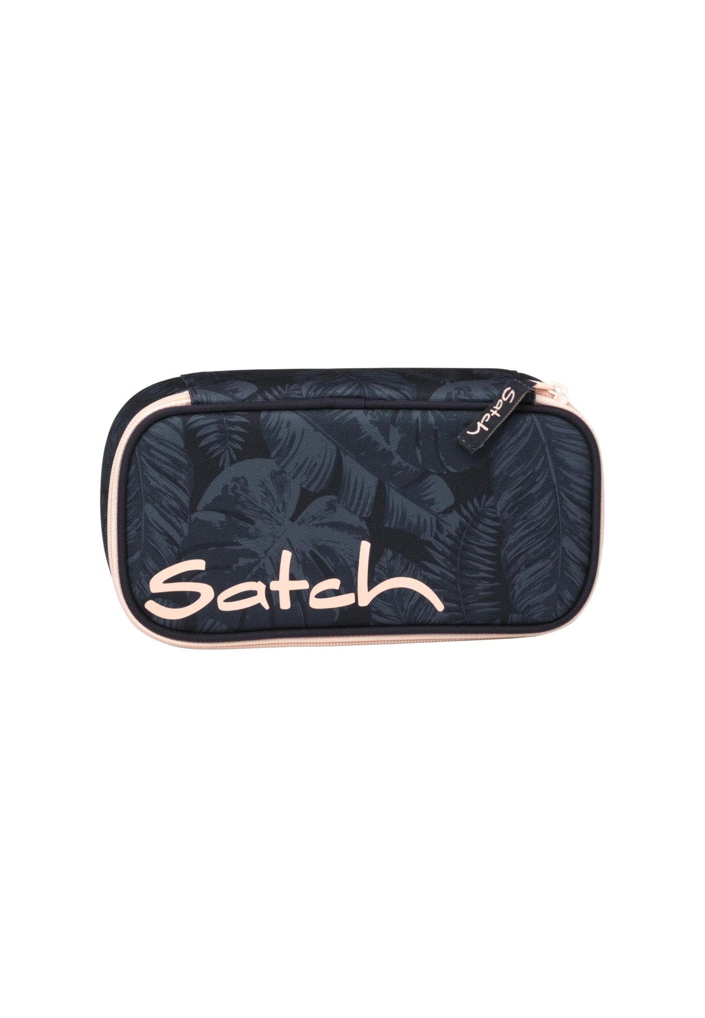 Schlamperbox mit Trennfach, Midnight Jungle - Blau