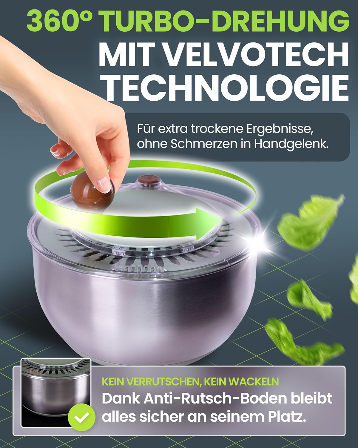 Salatschleuder & Gemüseschneider