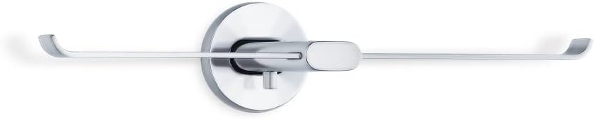 WC-Rollenhalter Areo für 2 Rollen, Edelstahl Matt, 2 Rollen Matt