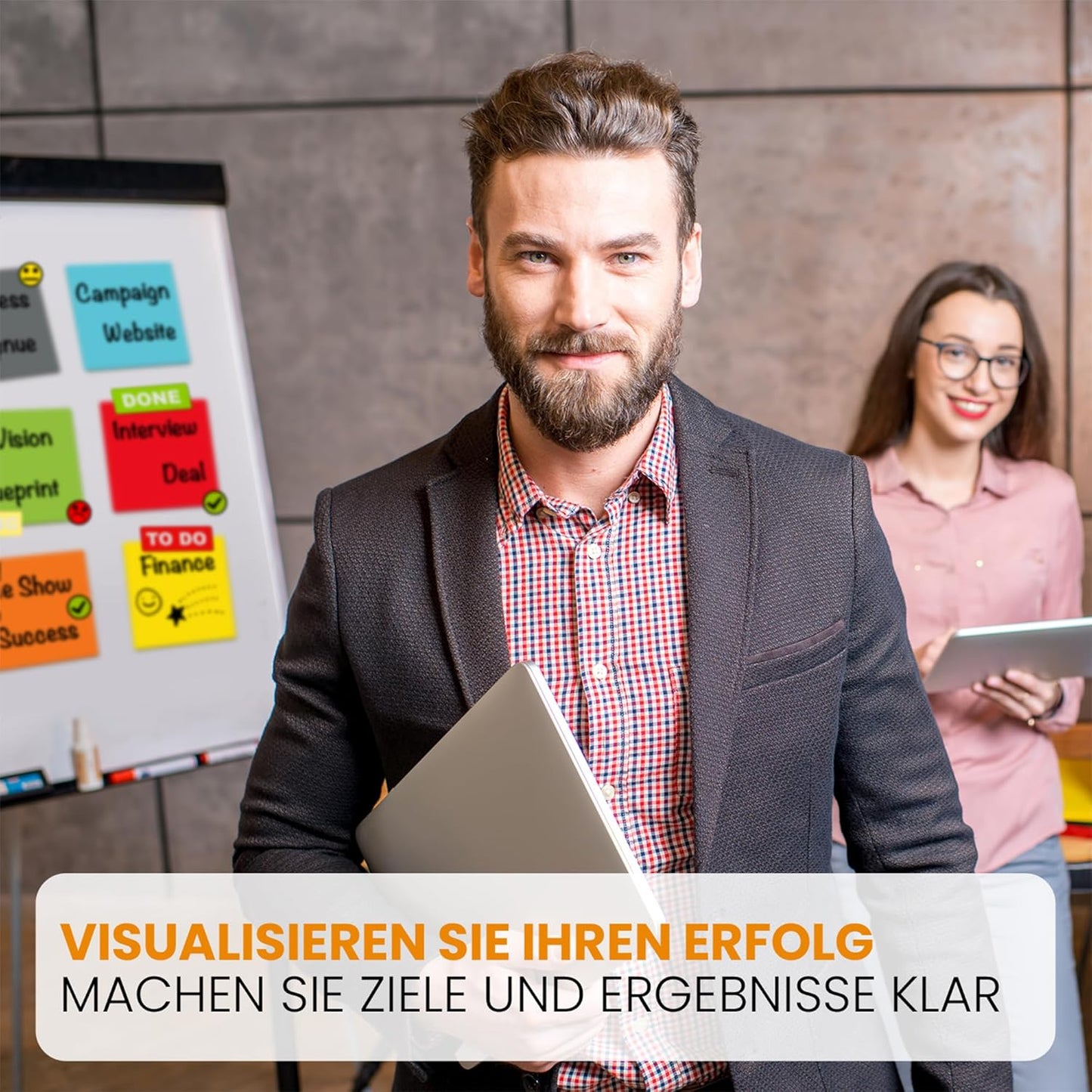 Beschreibbare Magnete & Zubehör für Scrum & Kanban, 416 Teile Set