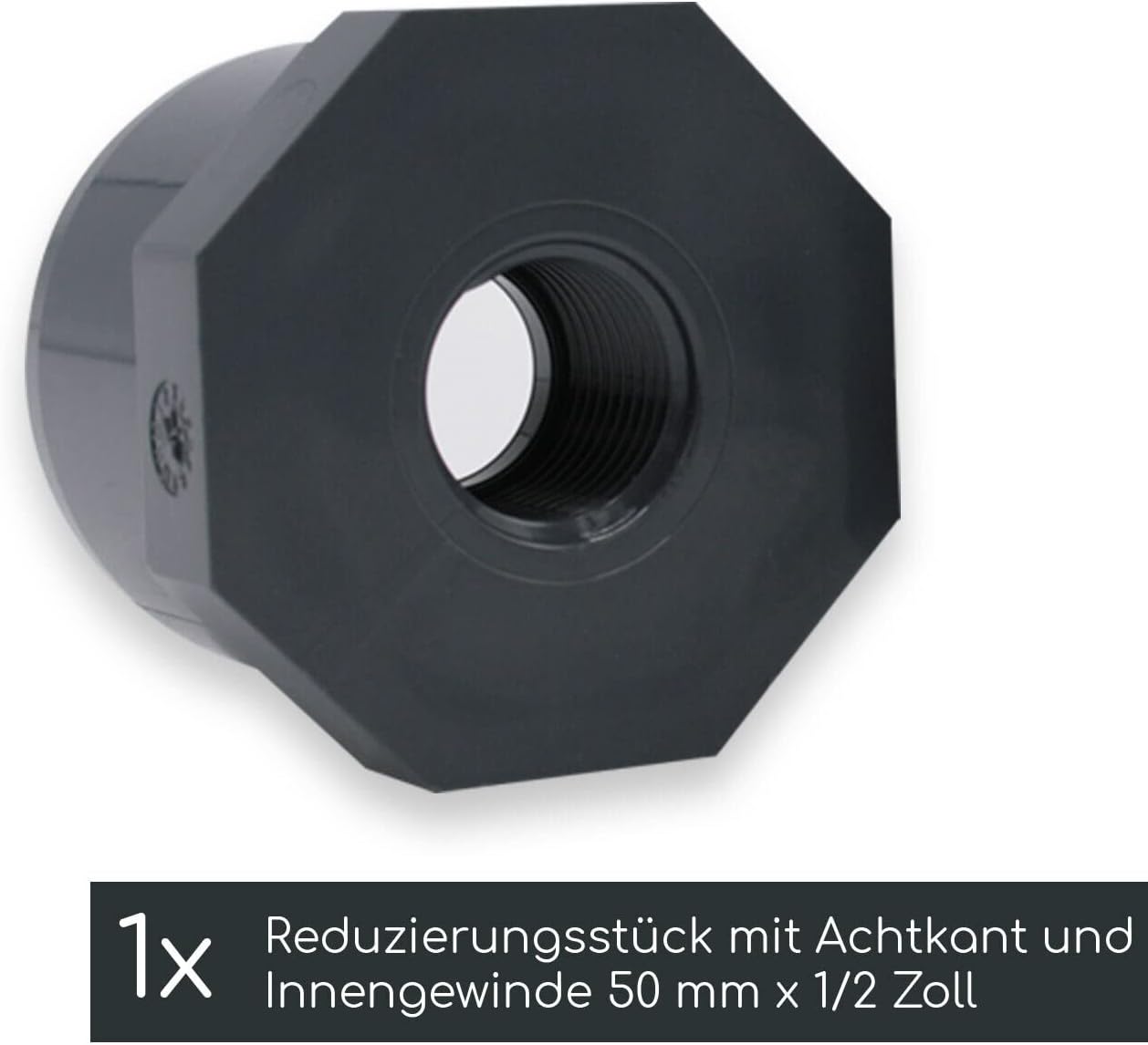 Entleerungs-Set für PVC Pools (ø 50 mm), 1 Stück I ø 50 mm