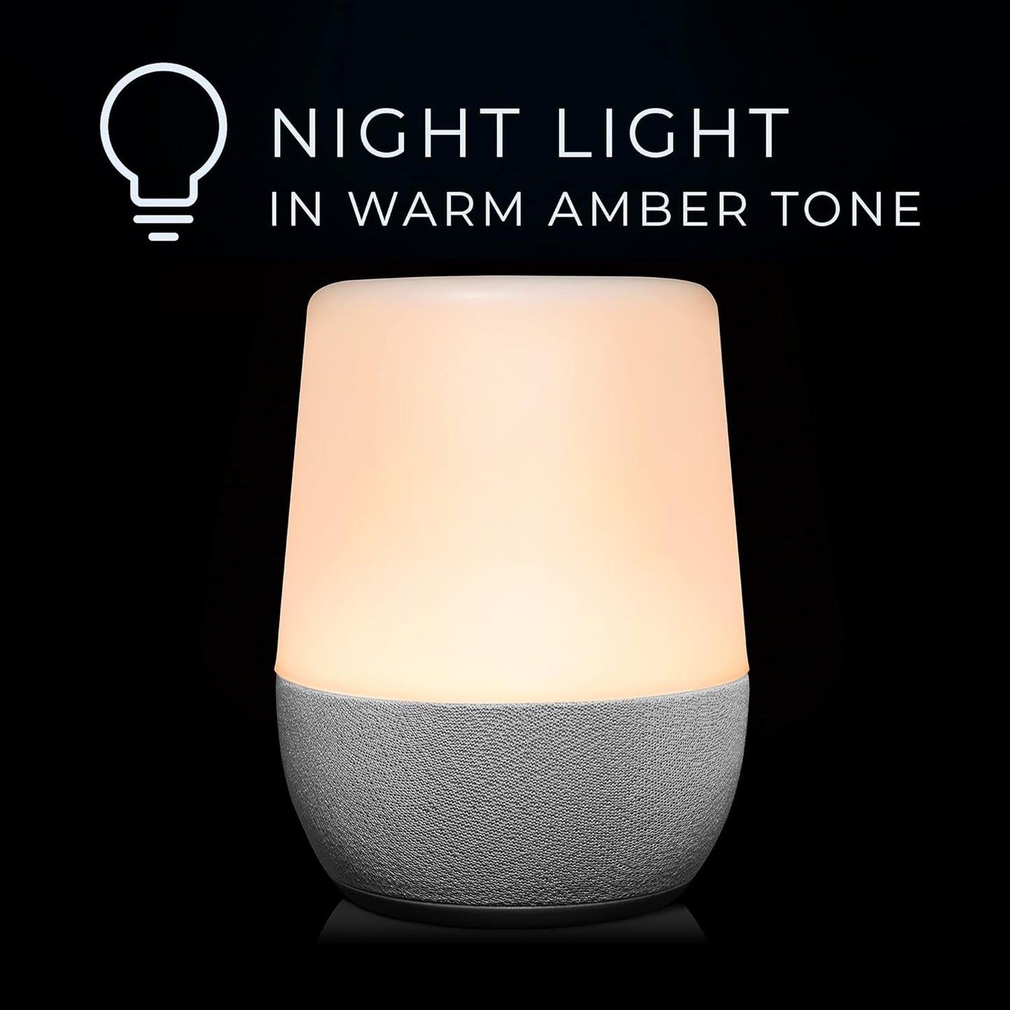 Duet White Noise Maschine mit Nachtlicht & Lautsprecher