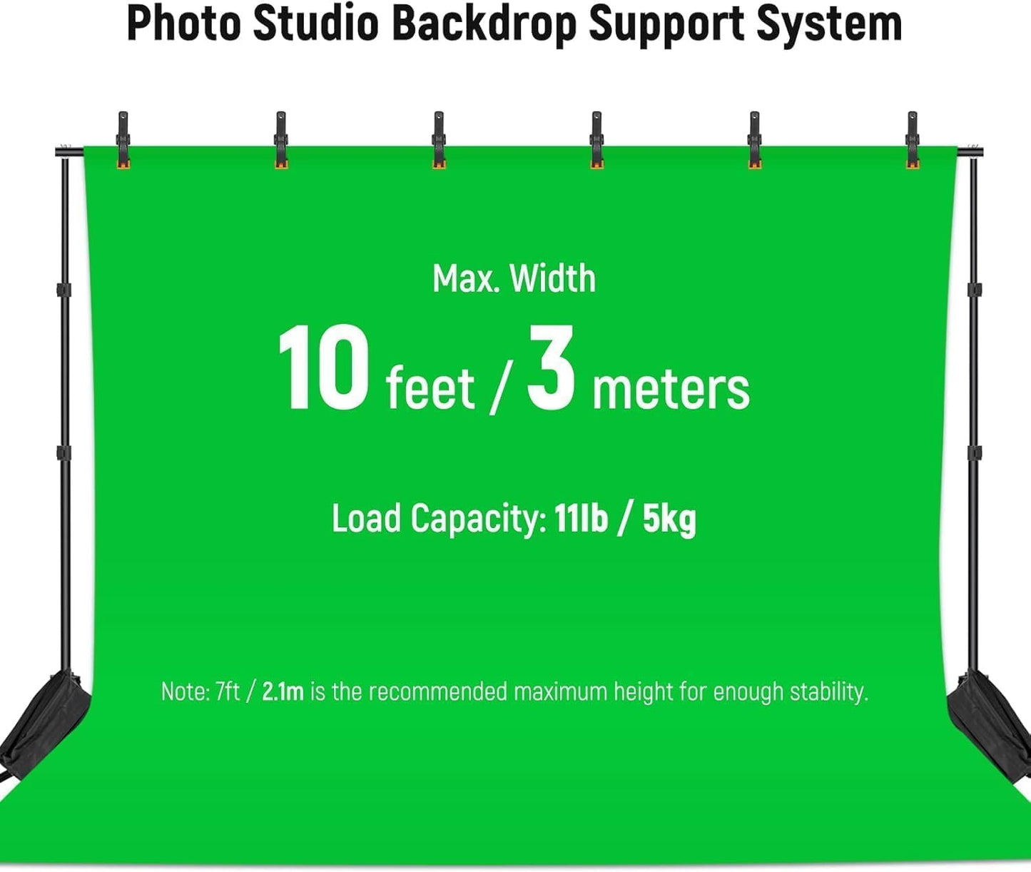 Fotostudio Hintergrund Stützsystem, 1