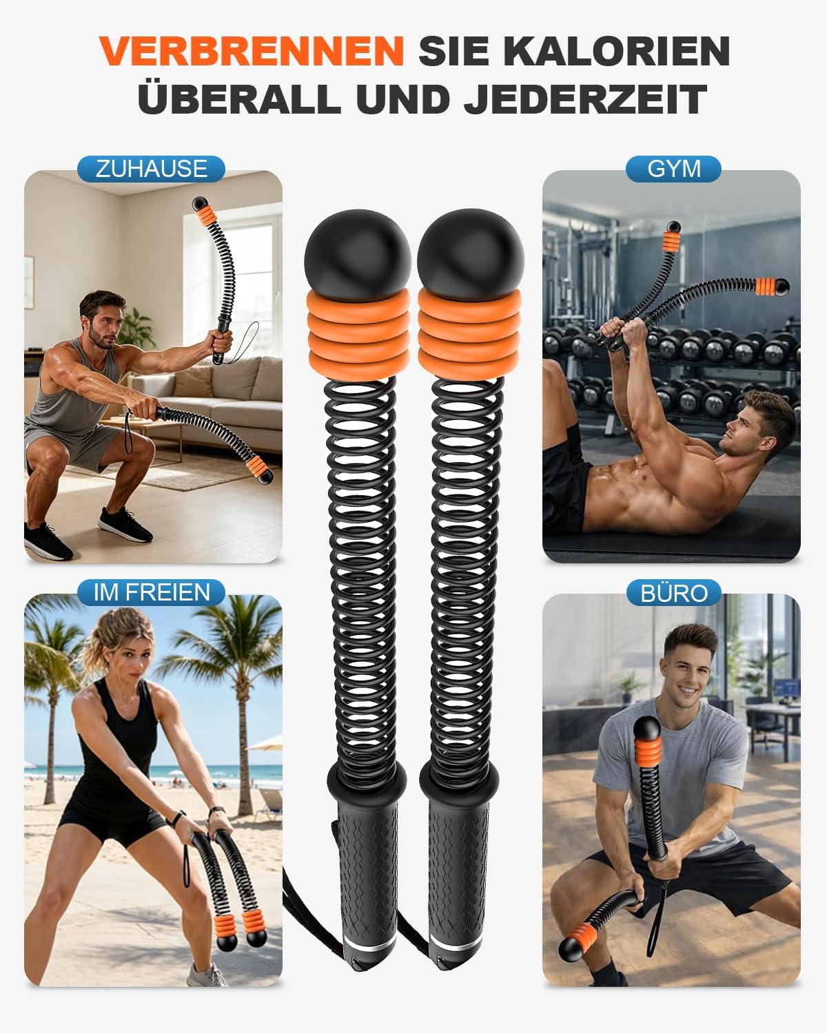 Tragbare Battle Ropes