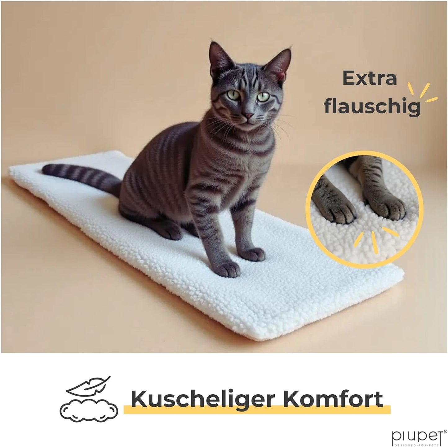 Fensterliege für Katzen