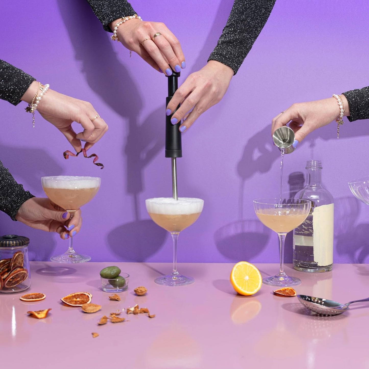 Wein Vaku- und Luftpumpe, Vakuum-set