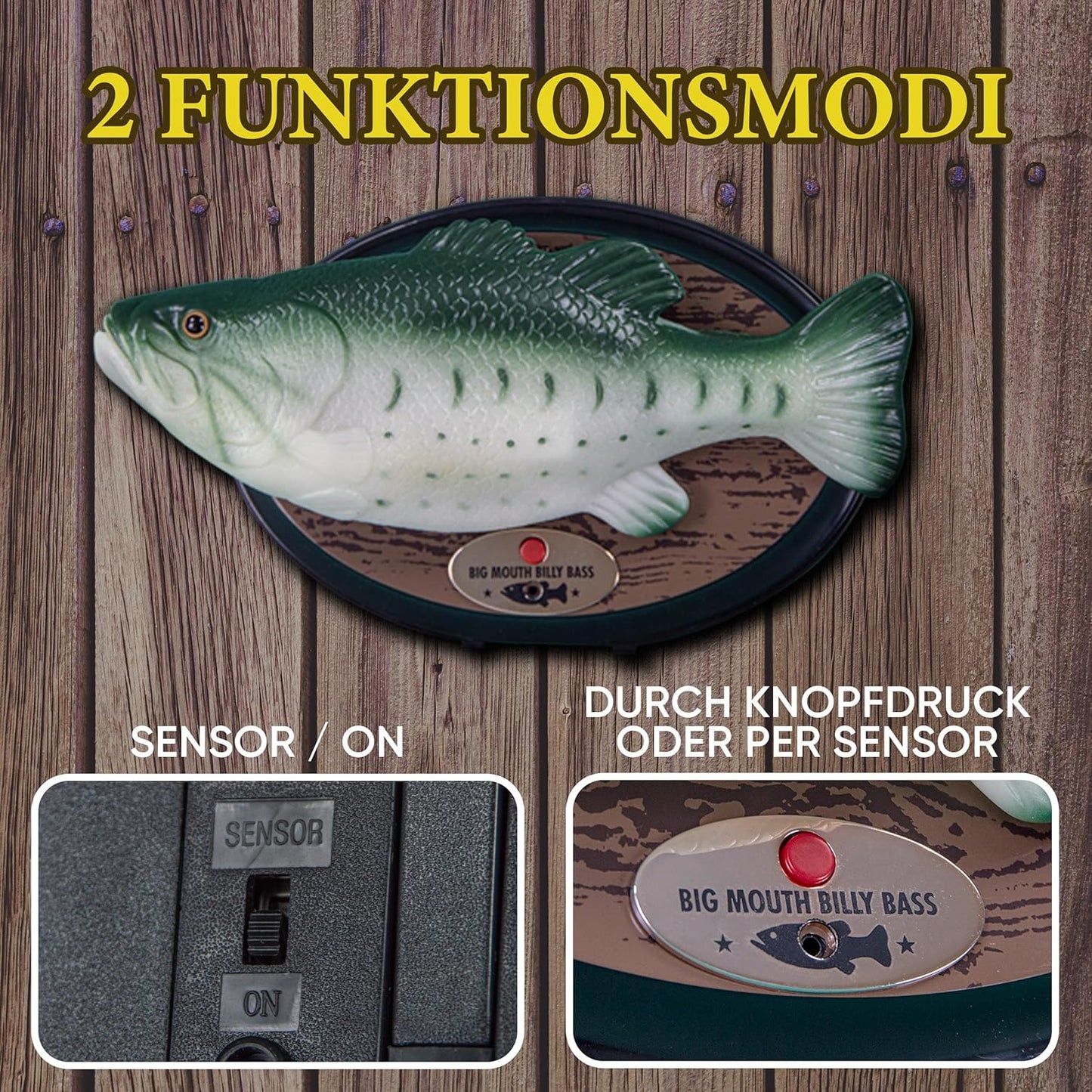 Singender & tanzender Fisch Big Mouth Billy Bass