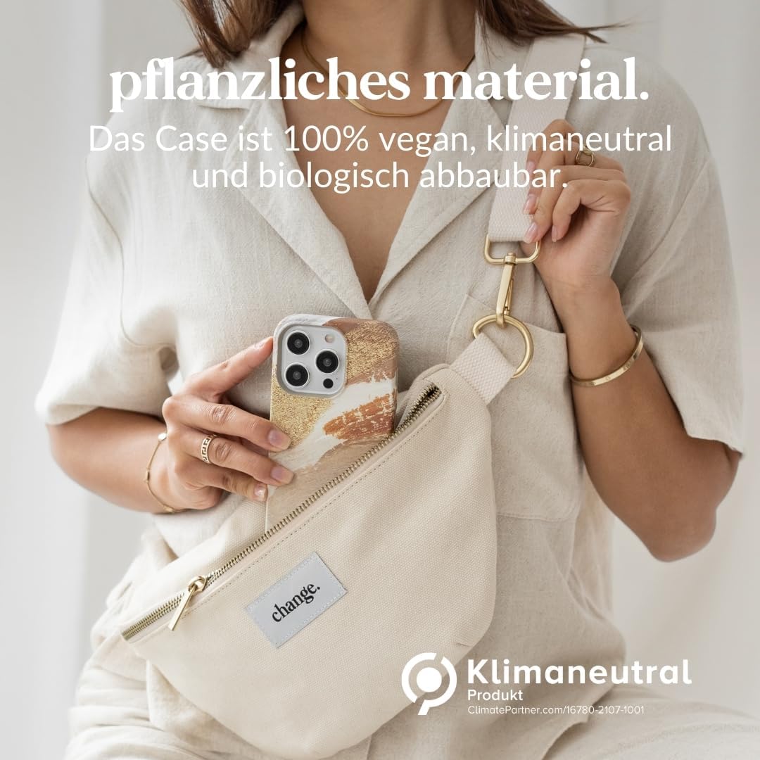 Change Case Handykette für iPhone 15 Pro, iPhone 15 Pro, Desert gold