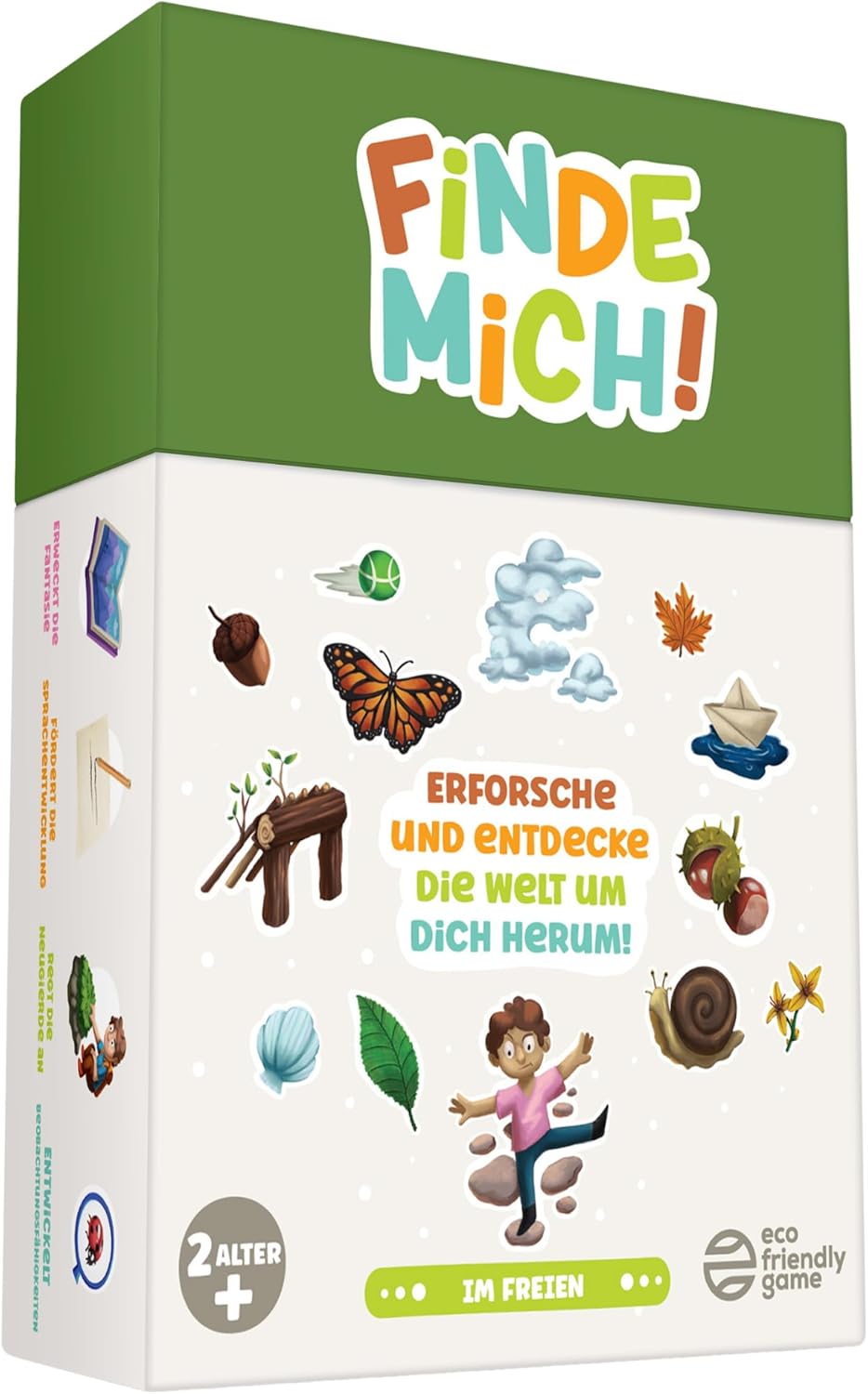 Such- und Entdeckerkarten-Spiel für Kinder ab 2 Jahren, Im Freien