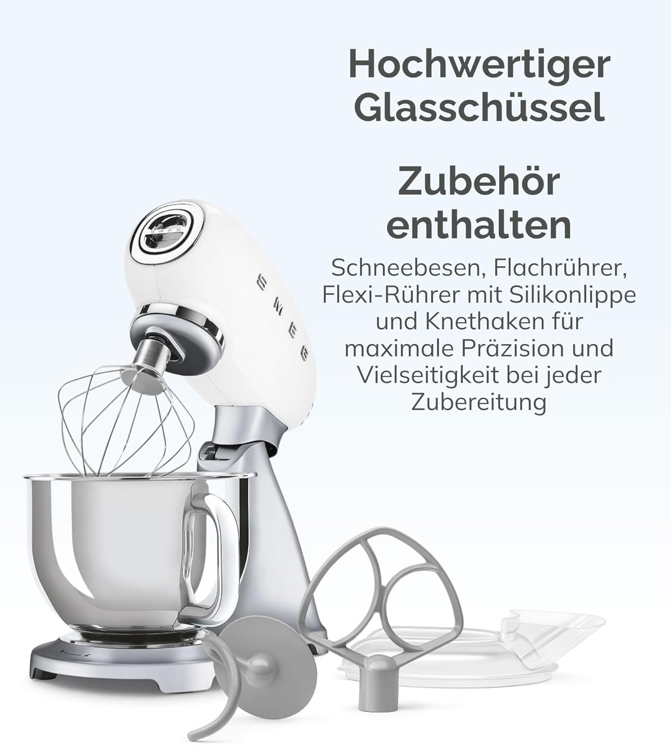 Küchenmaschine 50's Retro Style, Schwarz