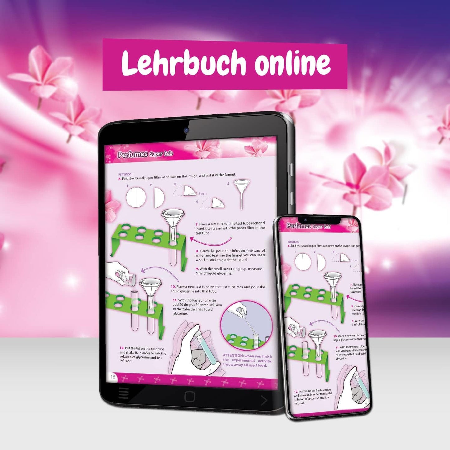 Superparfümlabor, Science4you - Superparfümlabor für Kinder +8 Jahre - Parfüm Selber Machen Set für Kinder: