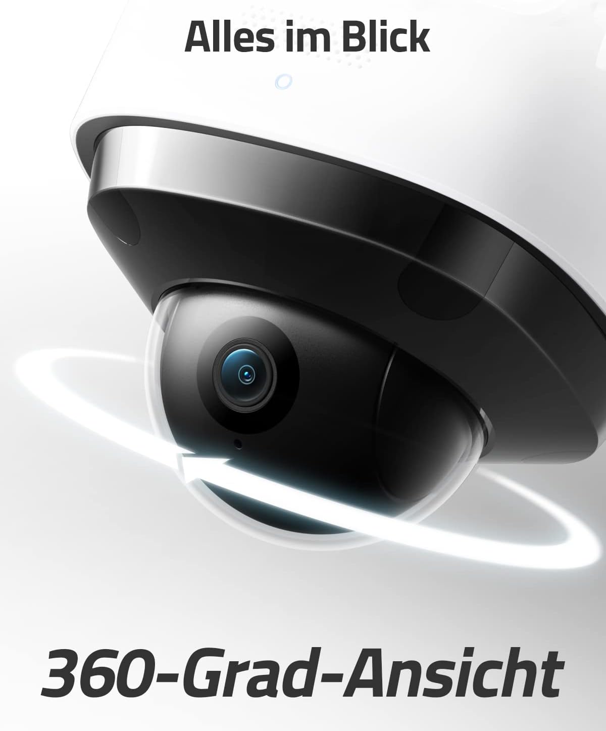 360° HD Überwachungskamera mit Scheinwerfer - Floodlight Cam 2 Pro