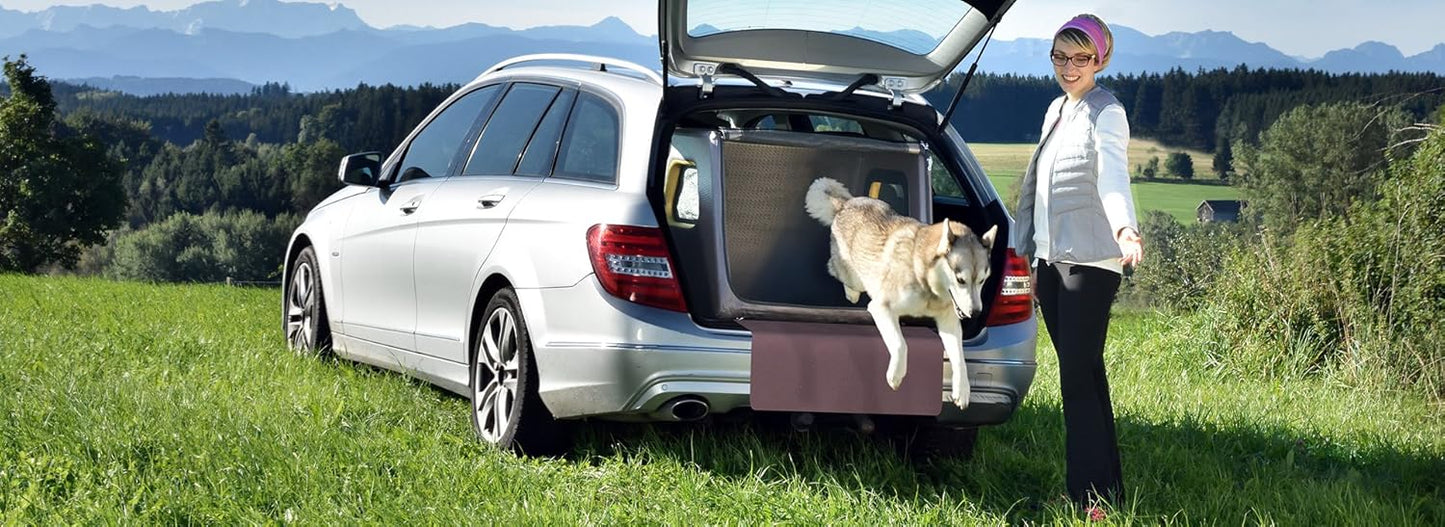 Aufblasbare Hundetransportbox, L 86 x B 80 x H 63 cm