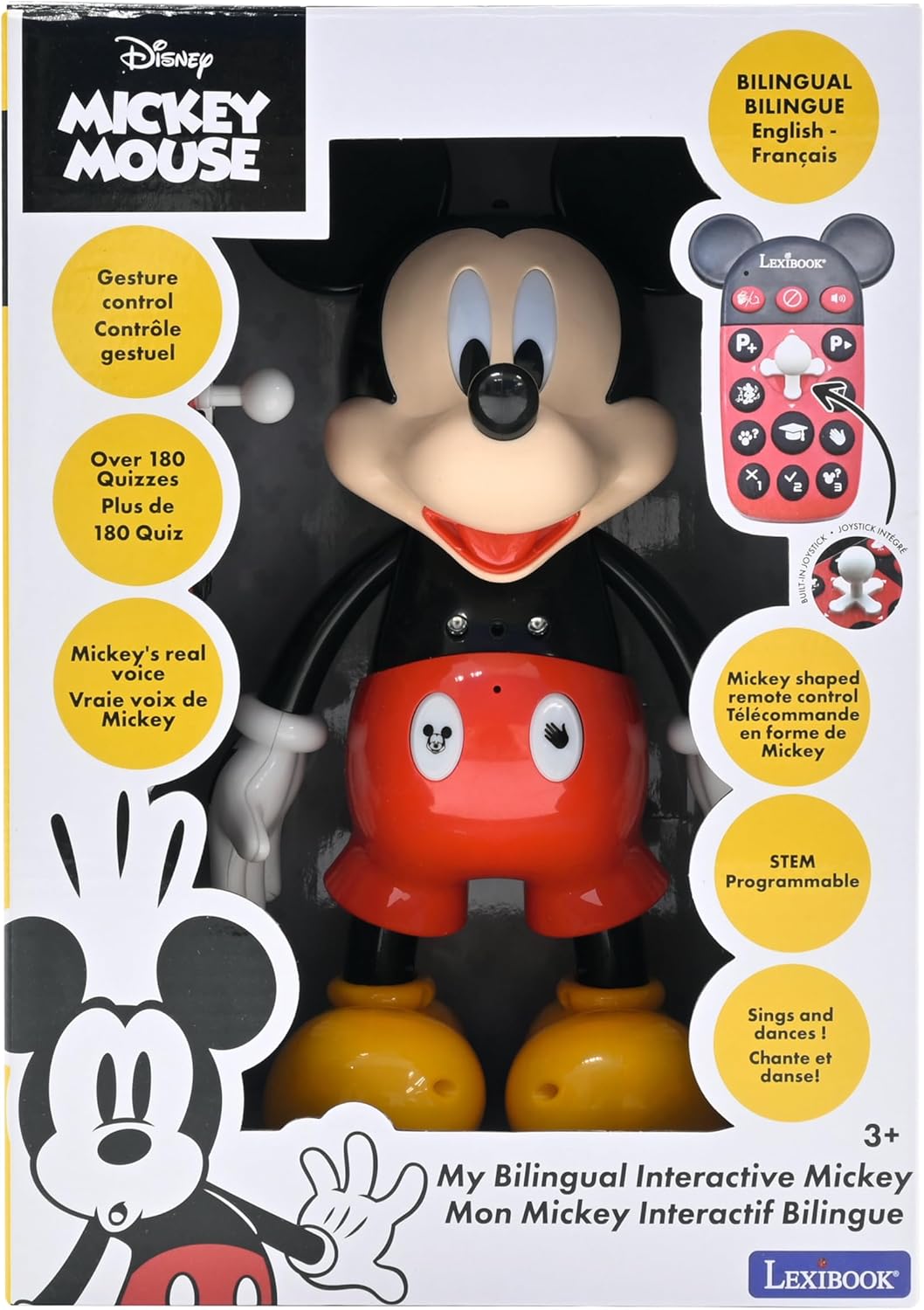 Mickey Mouse Interaktiver Lernroboter mit Fernbedienung, MCH01i1
