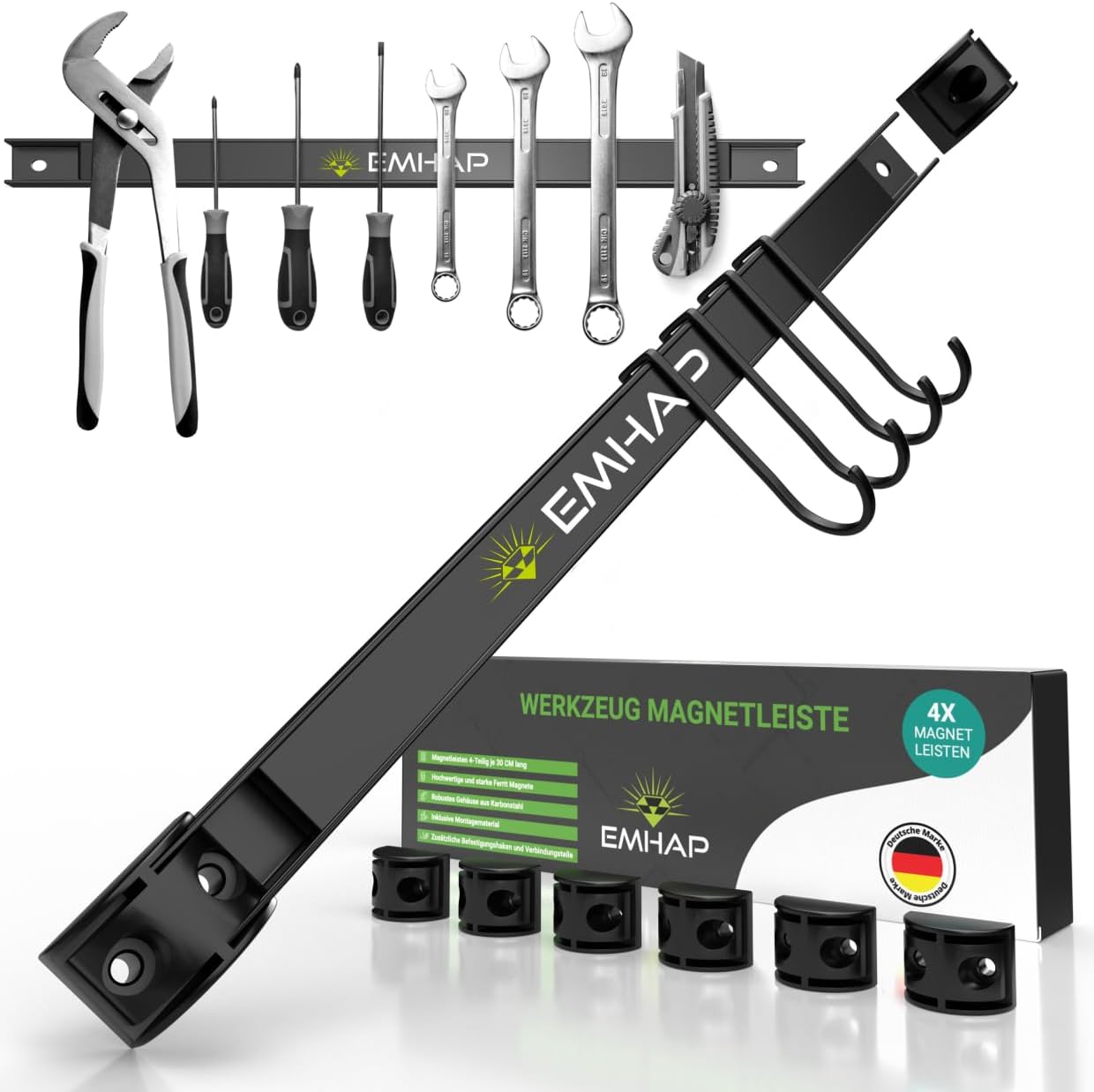 Magnetleisten Werkzeughalter-Set, 4 460 mm
