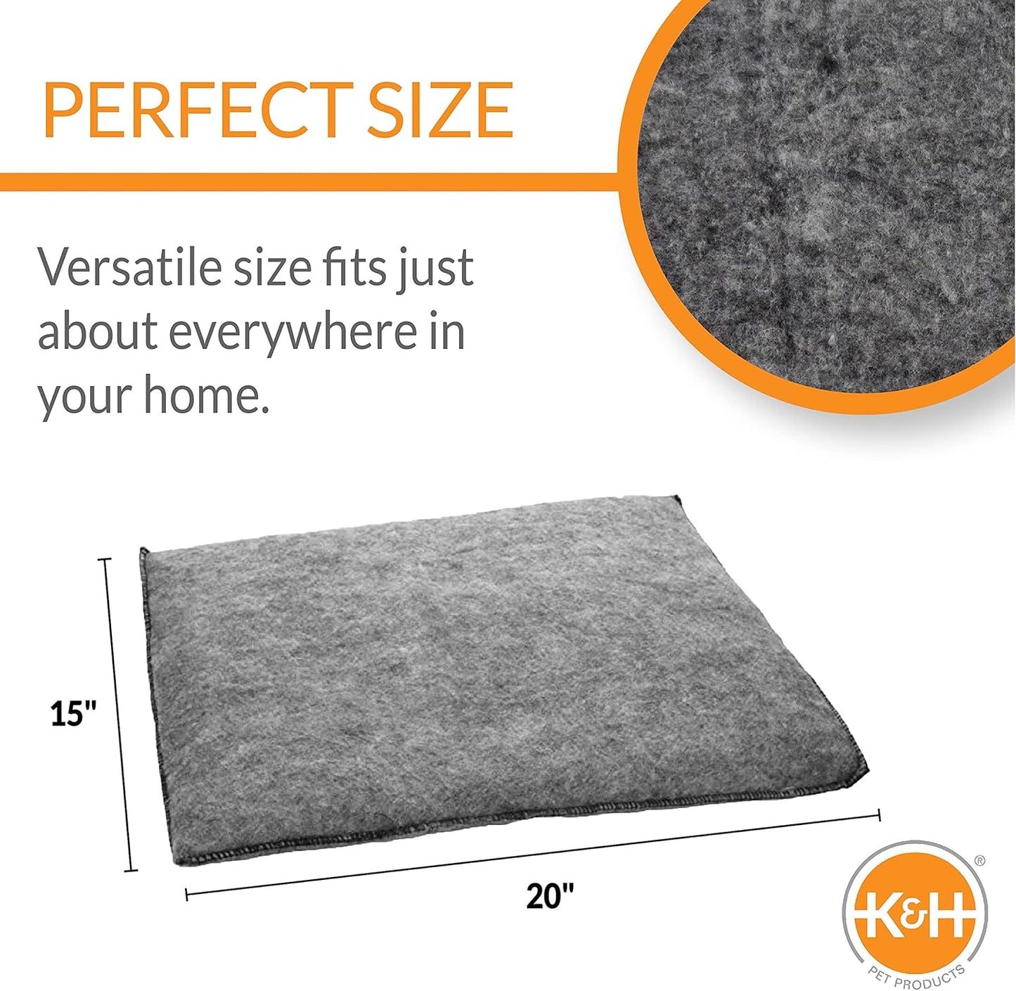 Amazin' Kitty Pad Katzenmatte, 2 Stück, L 51 x B 38 x H 3 cm 2 Stück