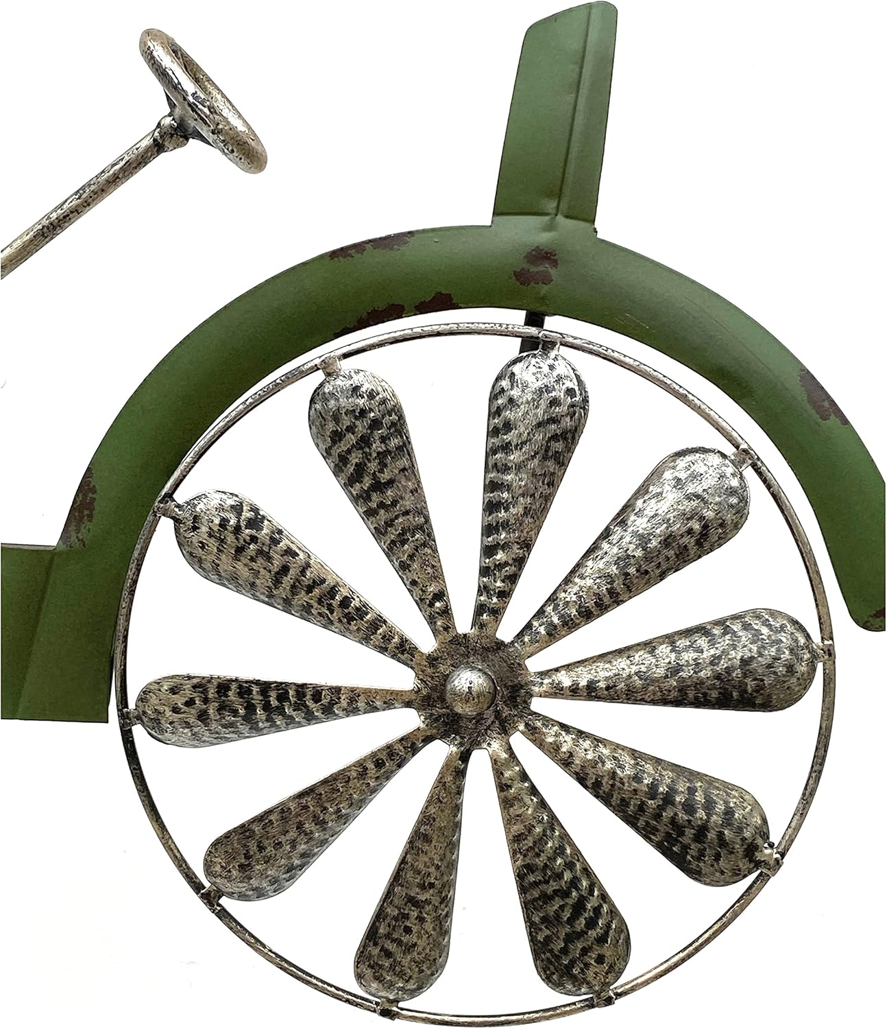 Gartenstecker Traktor mit Windspiel 96005
