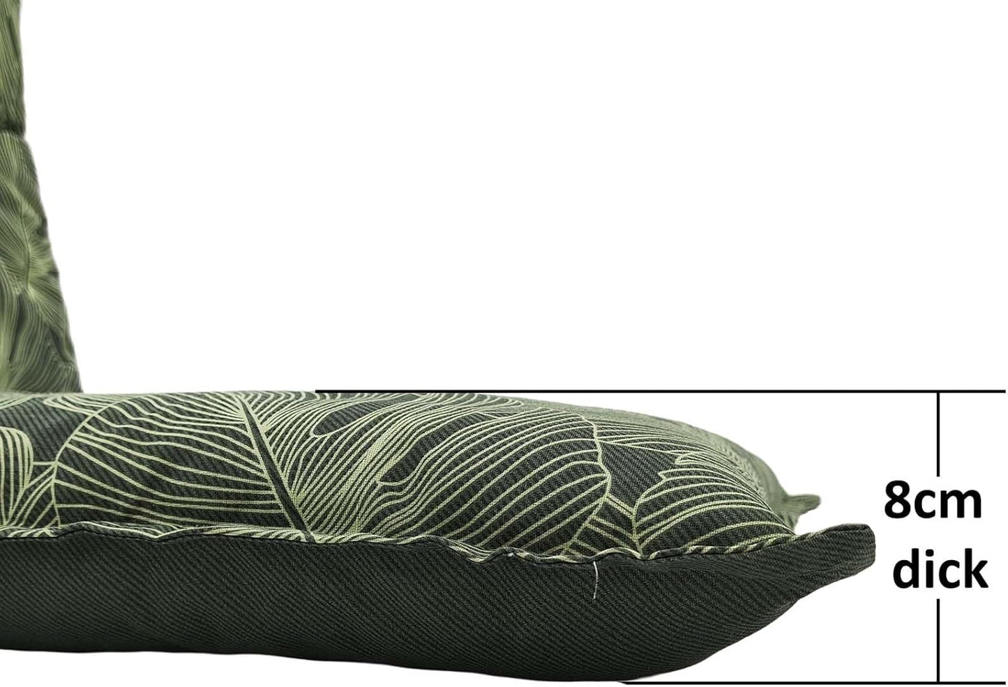 Gartenstuhlauflage Niedriglehner (extra dick), Motiv 3 1x Niedriglehner