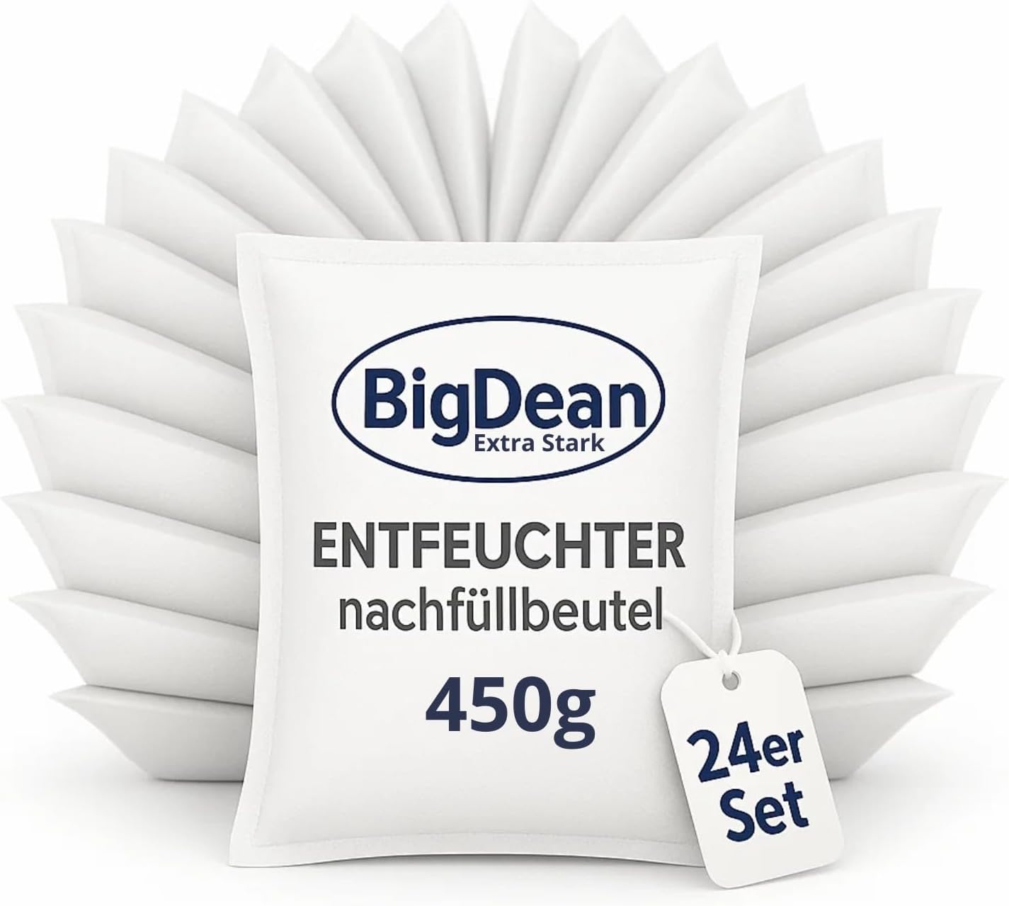 Luftentfeuchter Nachfüllpack-Set, 24x Nachfüllpack 450g