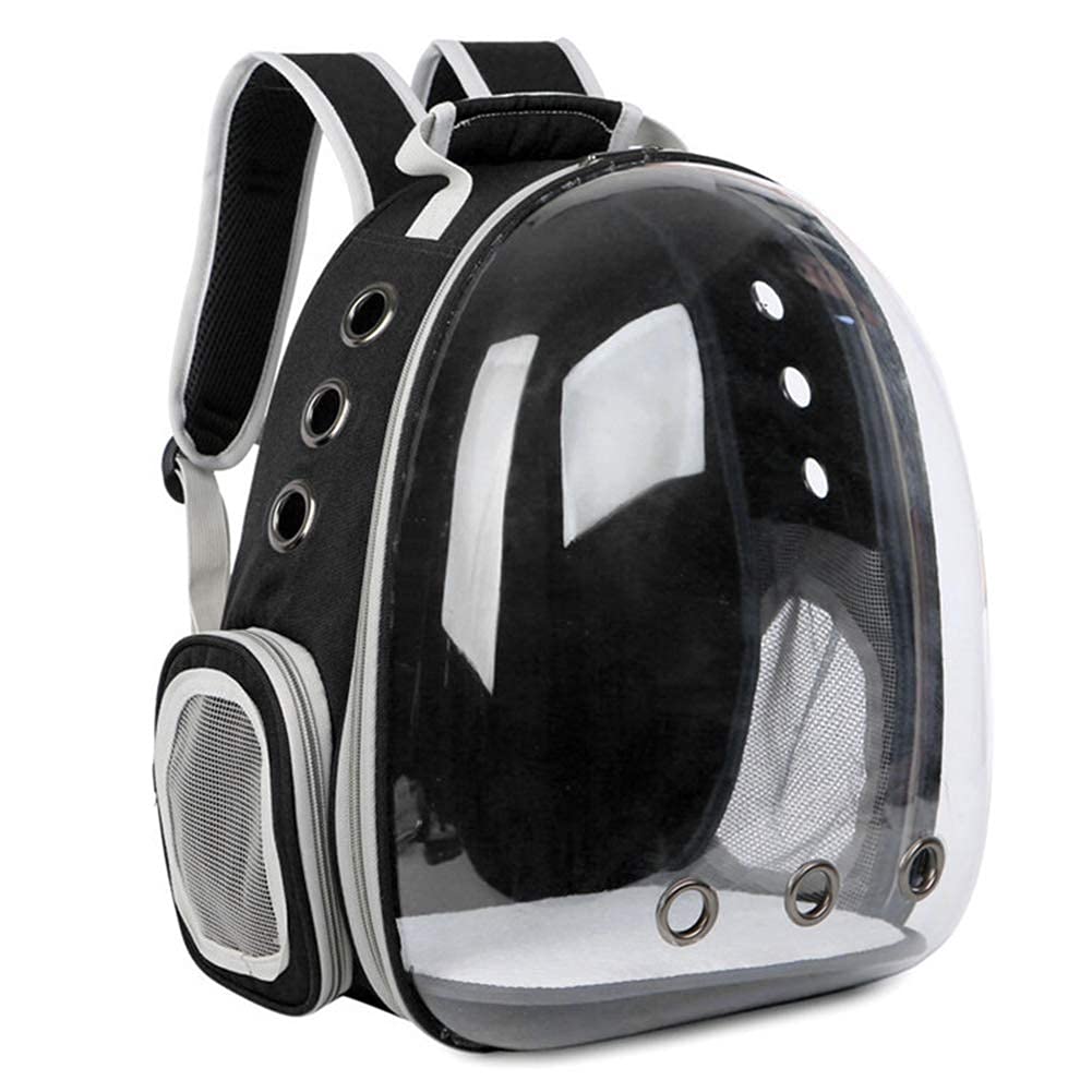 Haustier-Rucksack, Transparente Abdeckung