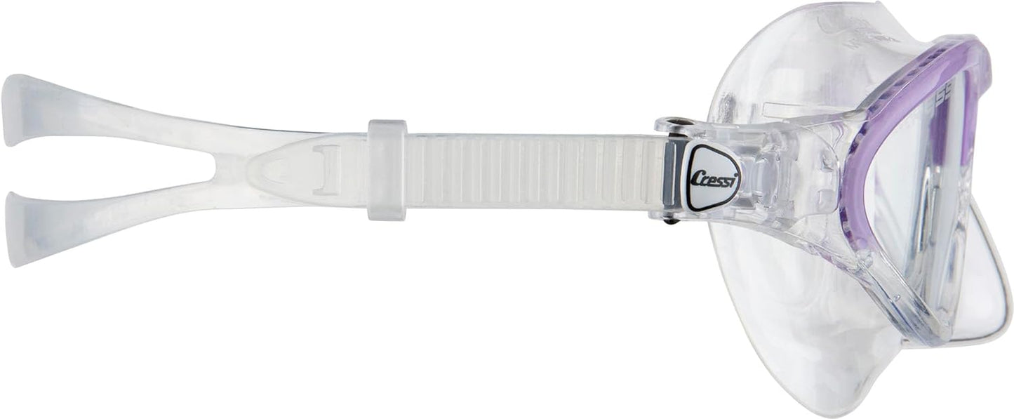 Moon Kid Taucherbrille, Mask, Transparent/Flieder