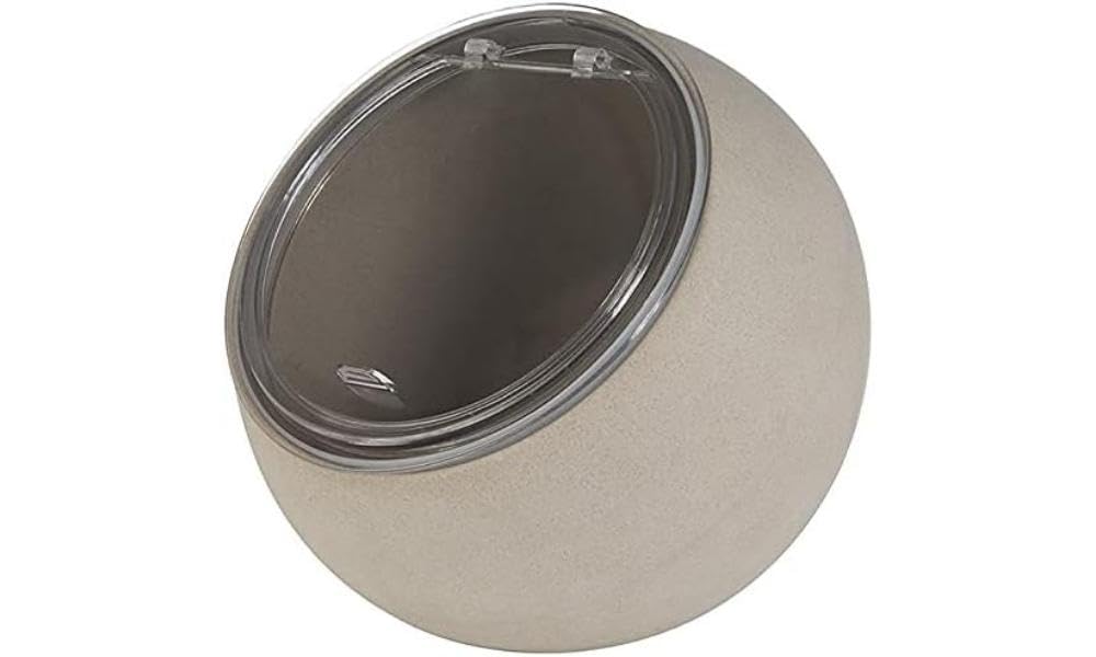 Servierset Moon, Beton-grau Ø 19 cm