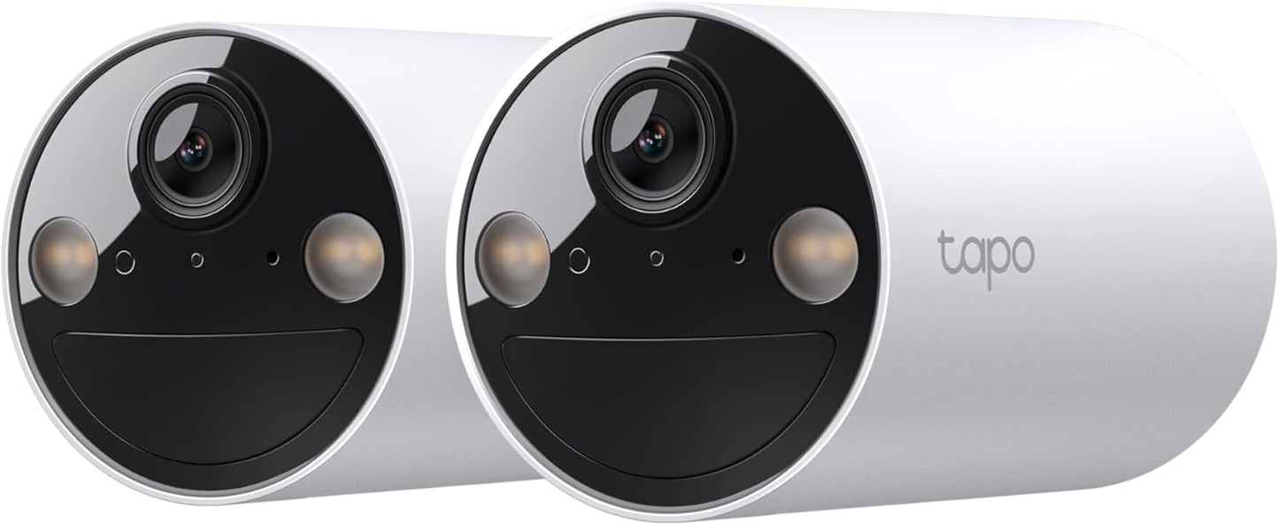 Smart Wire-Free Security Camera, Aussenkamera Akku 2pk