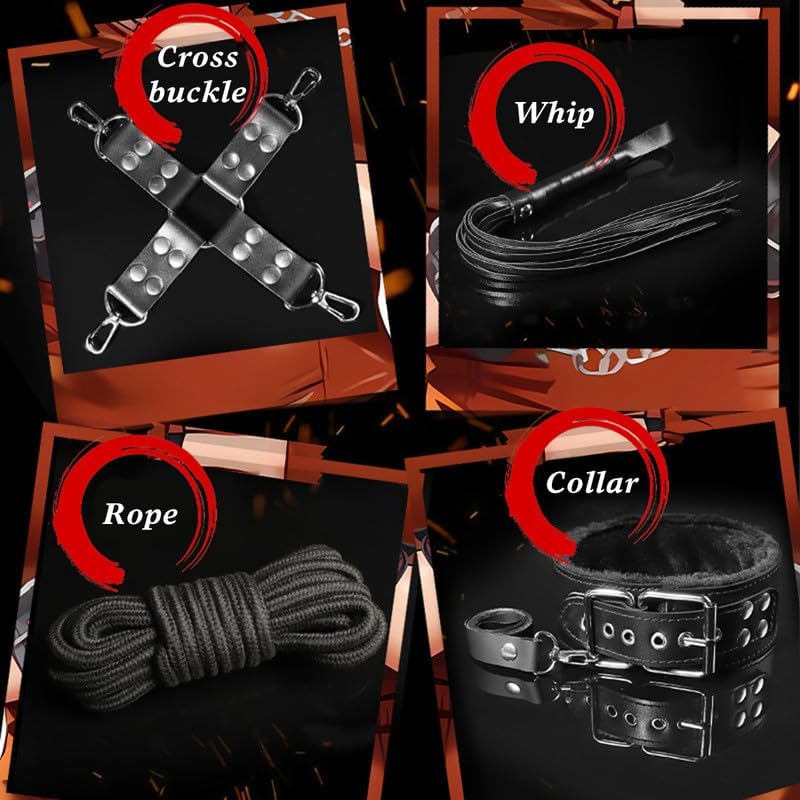 10-teiliges Bondage-Set