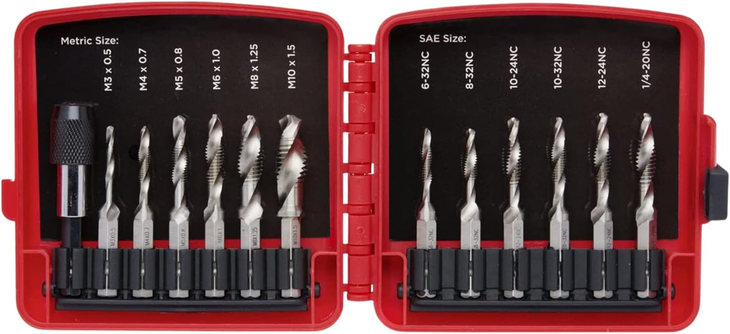 Kombigewindebohrer-Set, 13 Piece, Kombi-Bohrergewinde