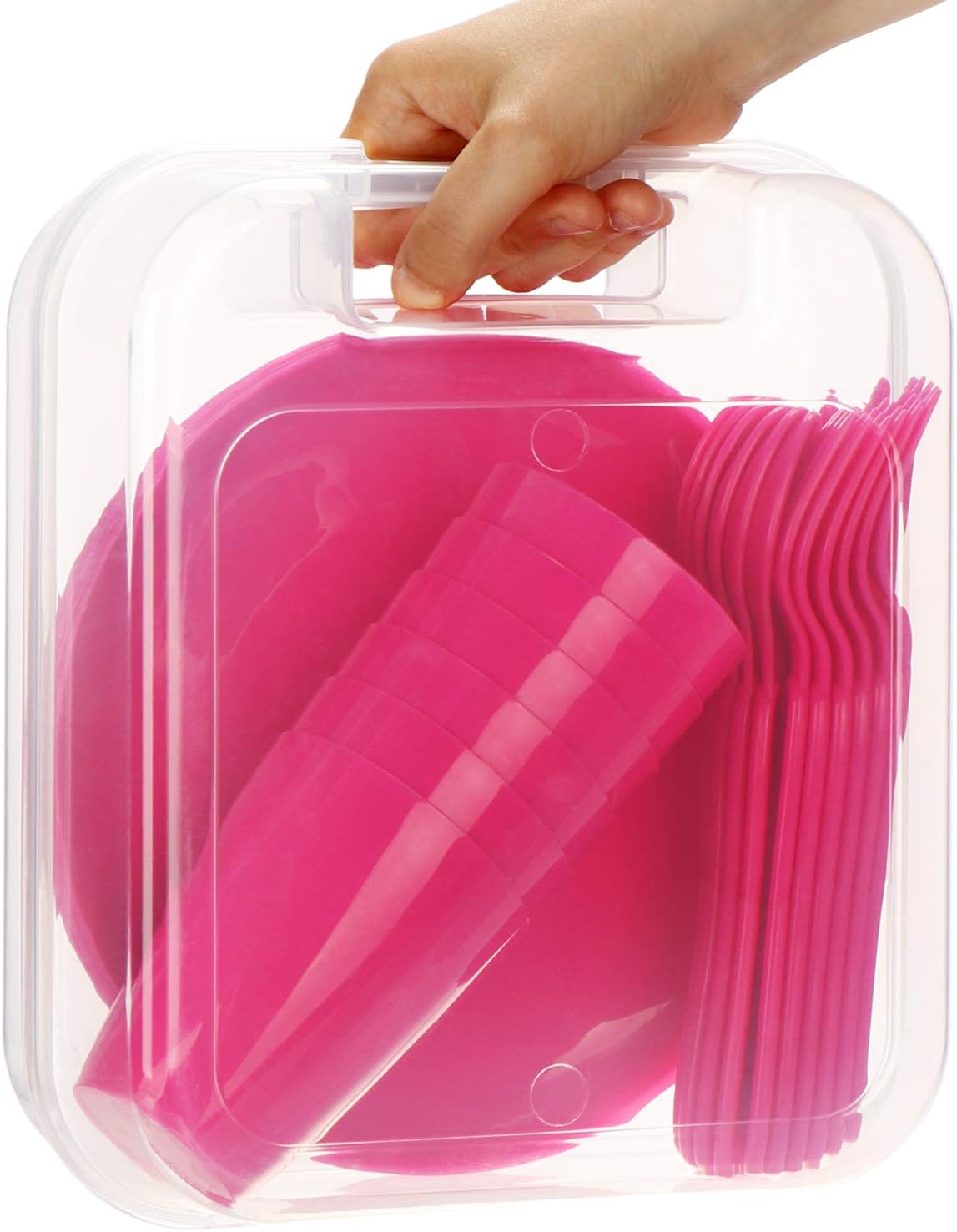 Picknick-Set mit 31 Teilen, Rosa