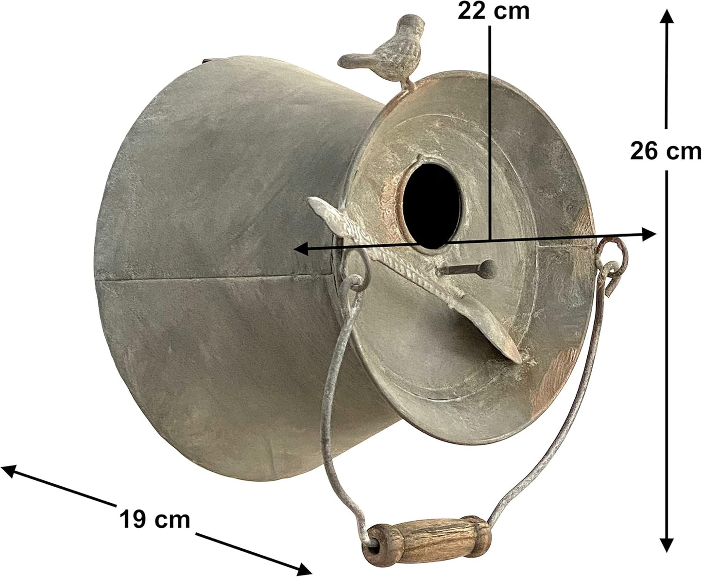 Vogelhaus Metall Nistkasten