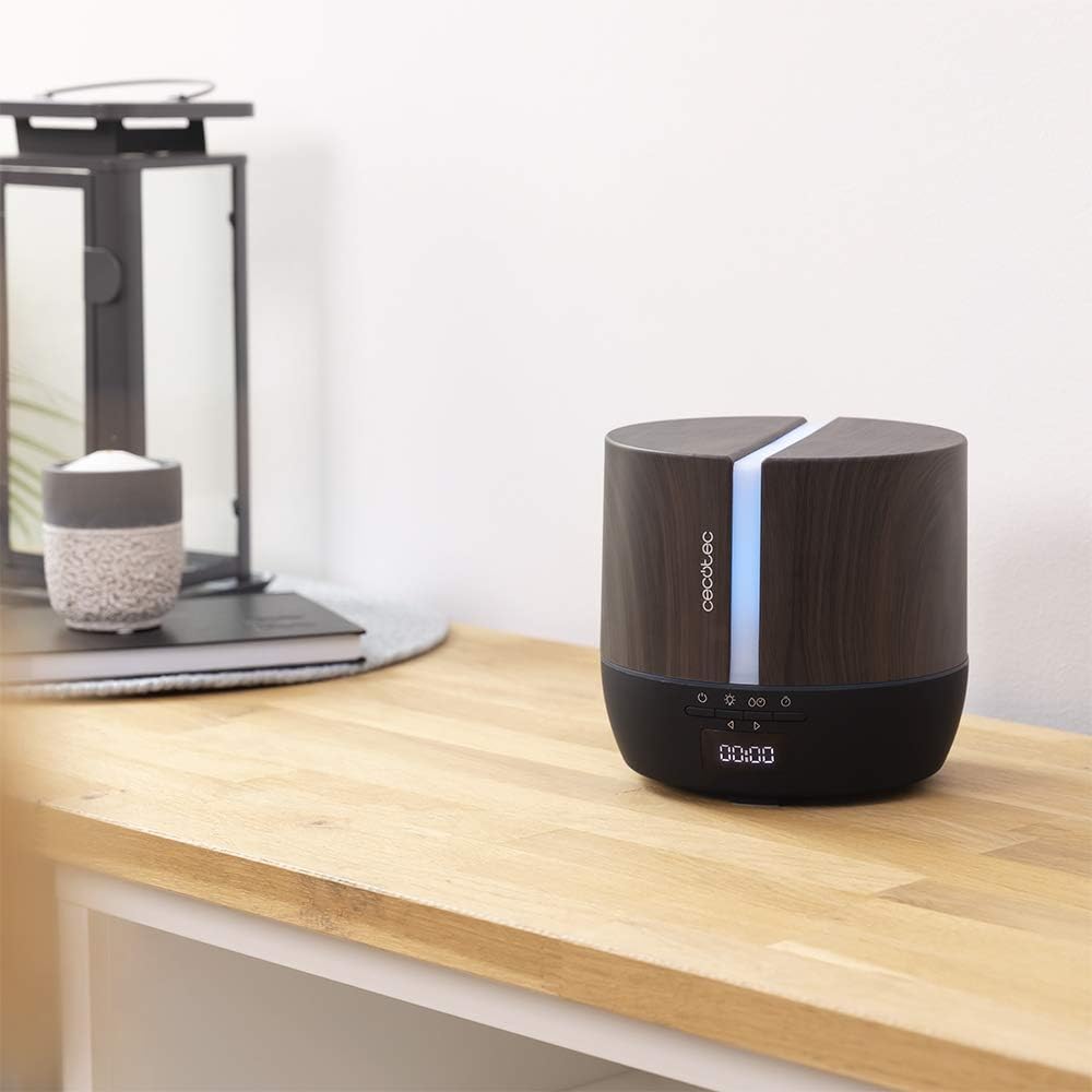 Aroma-Diffusor 05649 mit Bluetooth-Lautsprecher und App-Steuerung, APP | Lautsprecher Black Woody