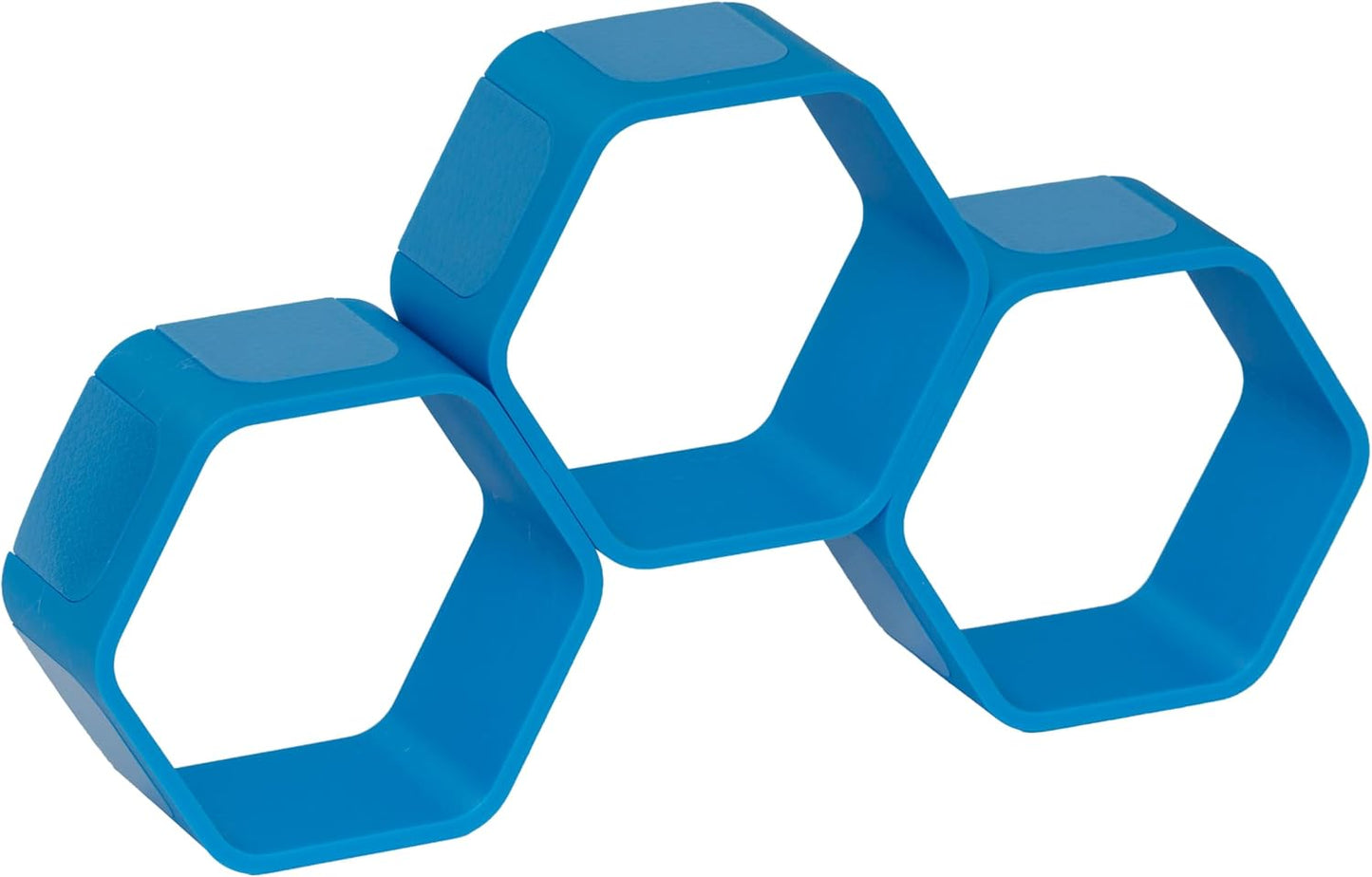 Erweiterbares Wabenregal für Hörfiguren, Basic, Cyan Basic