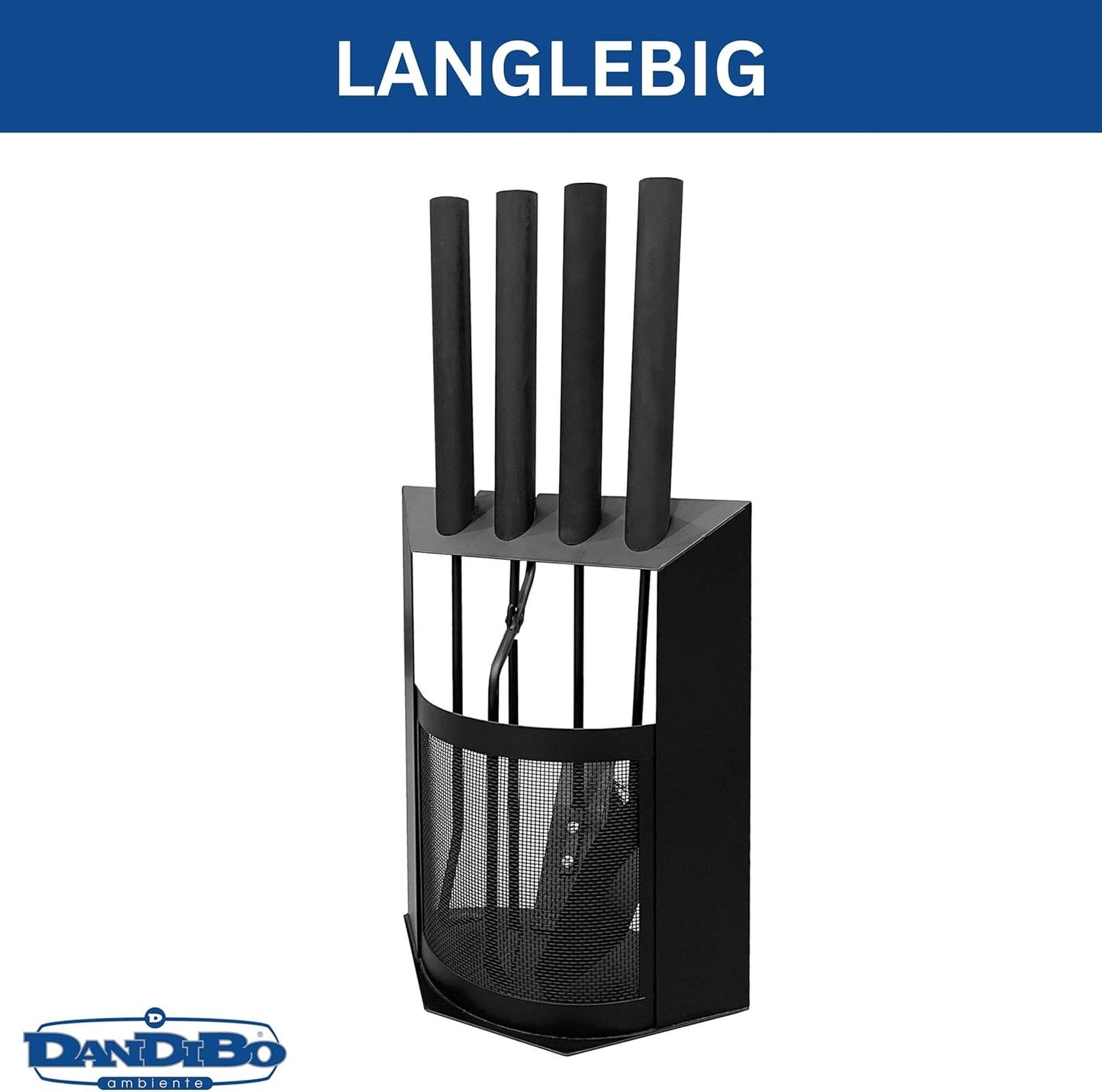5-teiliges Kaminbesteck-Set