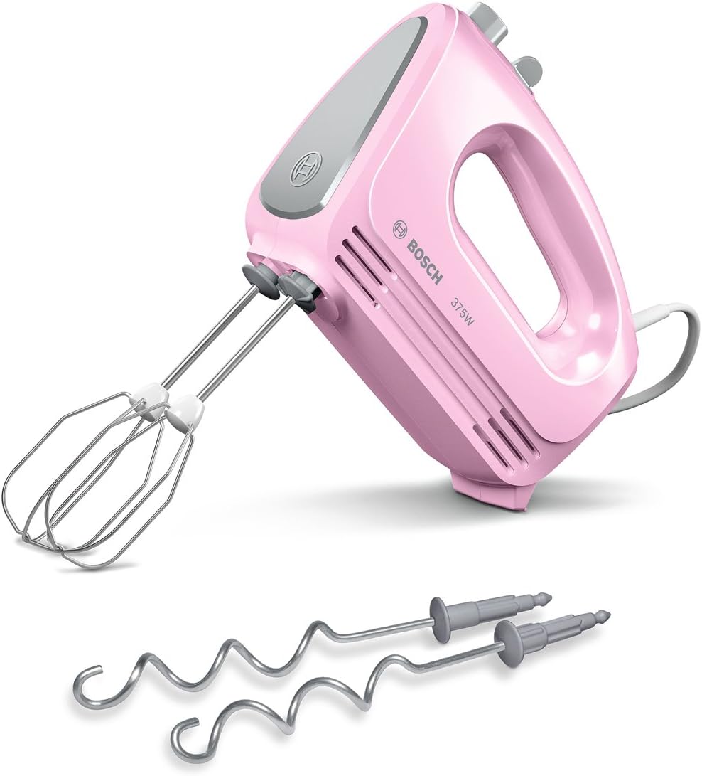 Handrührer MFQ2210K, Rosa / Grau ; 375 W ; Handrührer Set