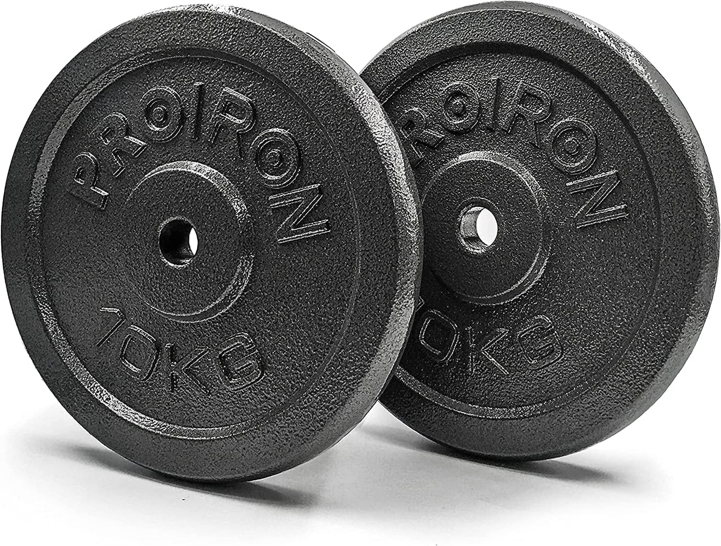 Hantelscheiben-Set aus Gusseisen, D- 2 x 10,0KG
