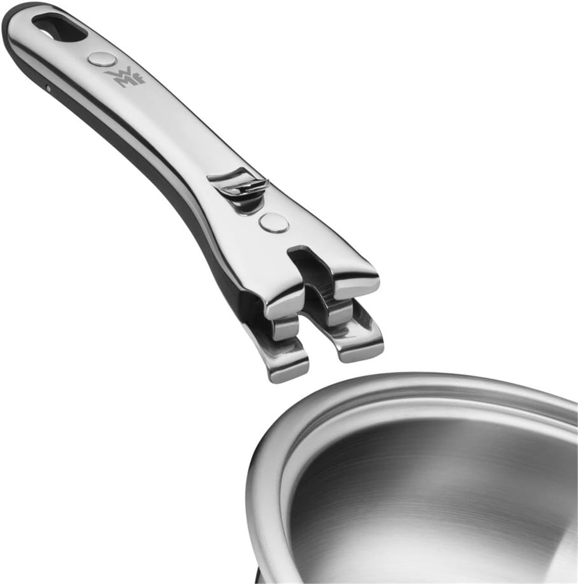 Compact Cuisine Topf-Set, 3-teilig, Pfannenset 3-teilig mit Edelstahlgriff