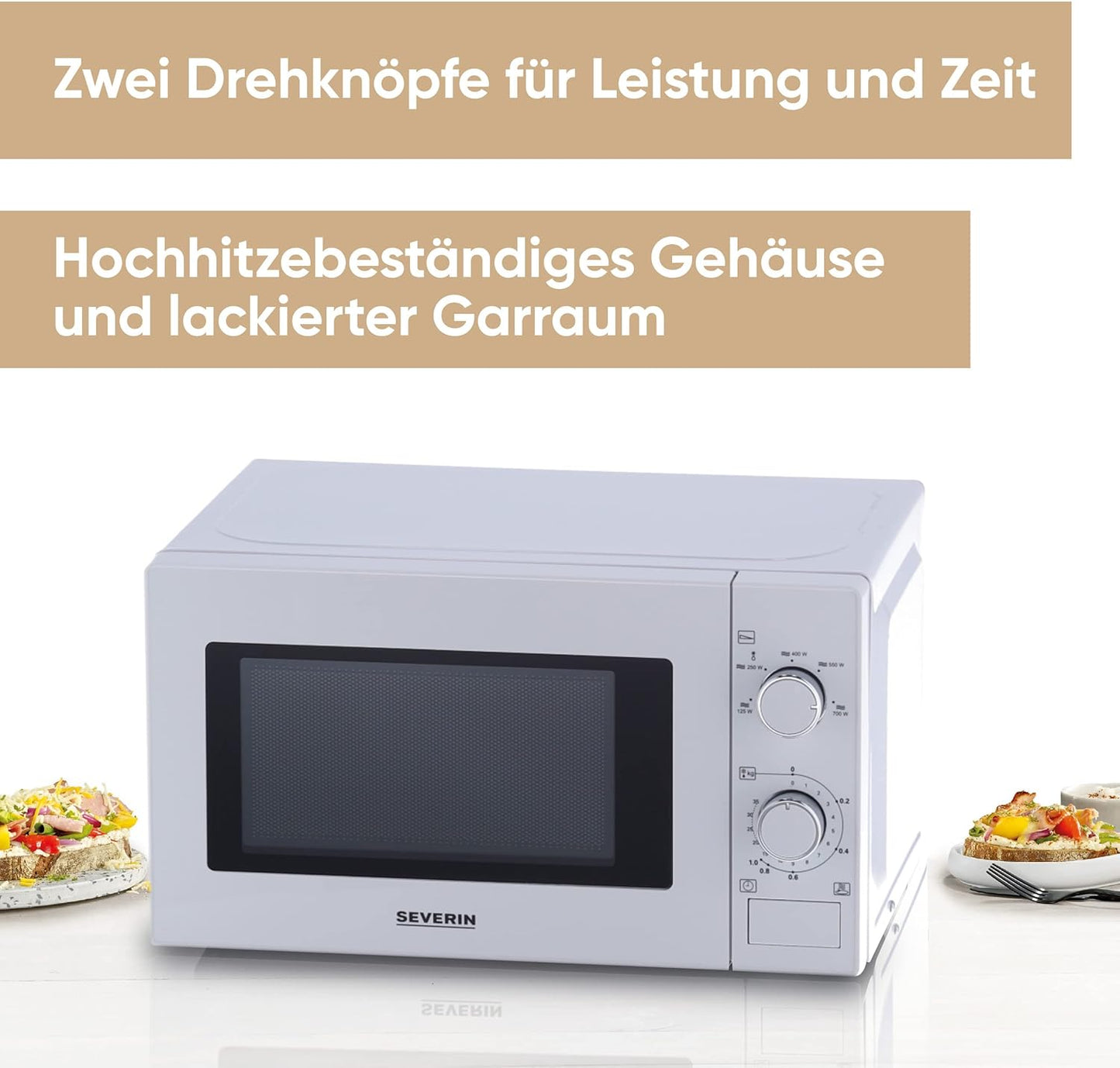 Mikrowelle MW 7770, Weiss