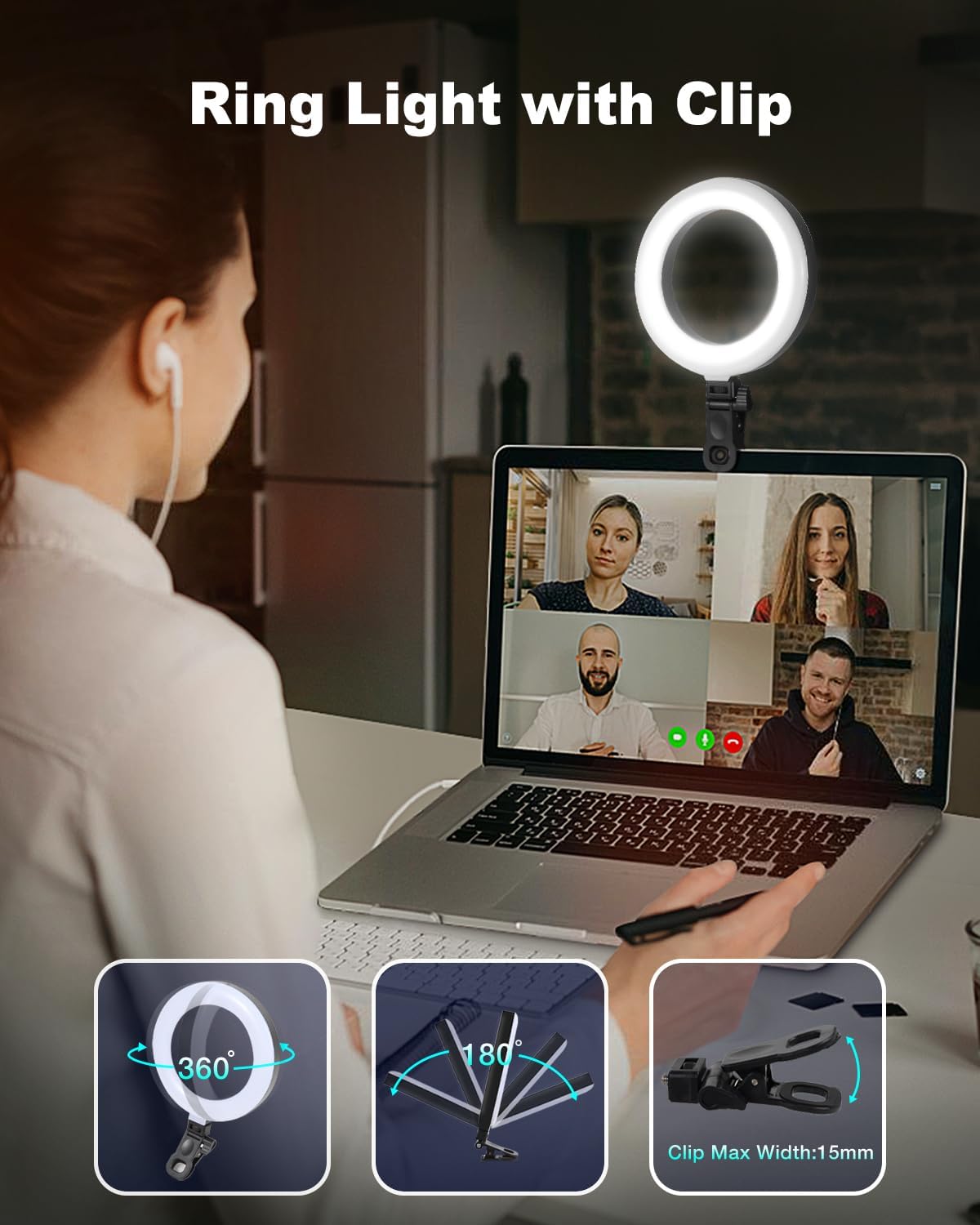 Ringlicht mit Stativ