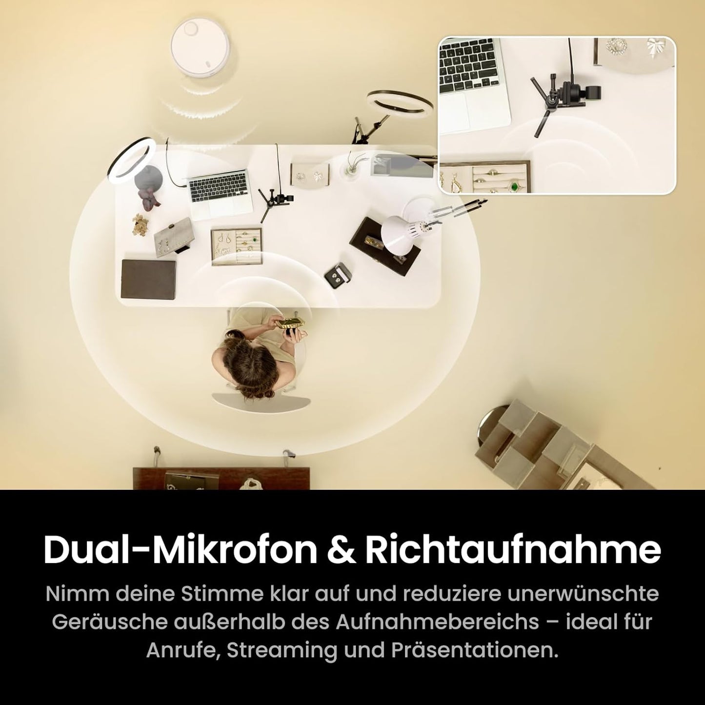Link 2C Pro Auf Geht's-Bundle mit Auto-Framing & HDR, Auf Geht's-Bundle