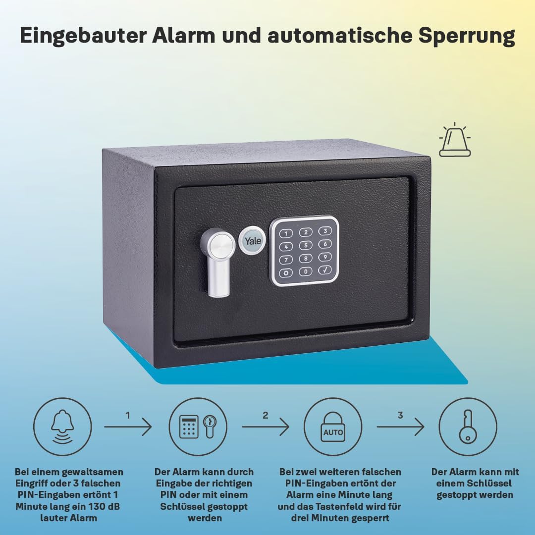 Möbeltresor DB2 mit Alarmfunktion, Neuer Stil - DB2 / Klein