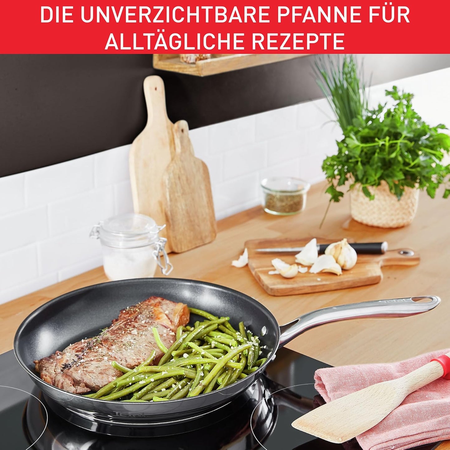 Infinite Pfanne mit Antihaftversiegelung, 28 cm