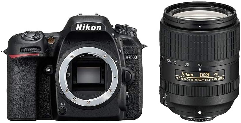 Spiegelreflexkamera D7500 DSLR Kit, Kit mit AF-S DX 18-300mm Single