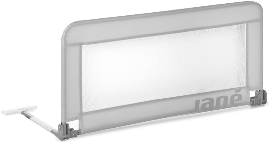 Klappbares Bettgitter mit Transporttasche, 90 cm Grau