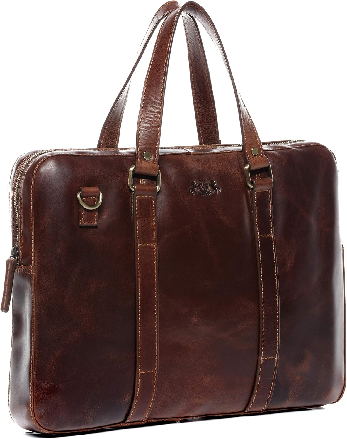 Laptoptasche, Braun-cognac