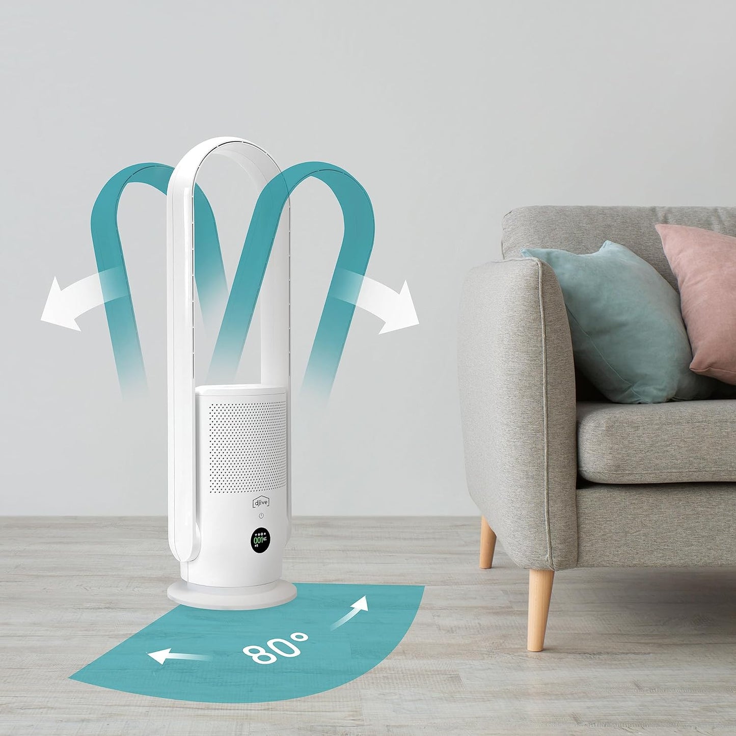 ARC Casual 2in1, Ventilator & Luftreiniger ; Clean White