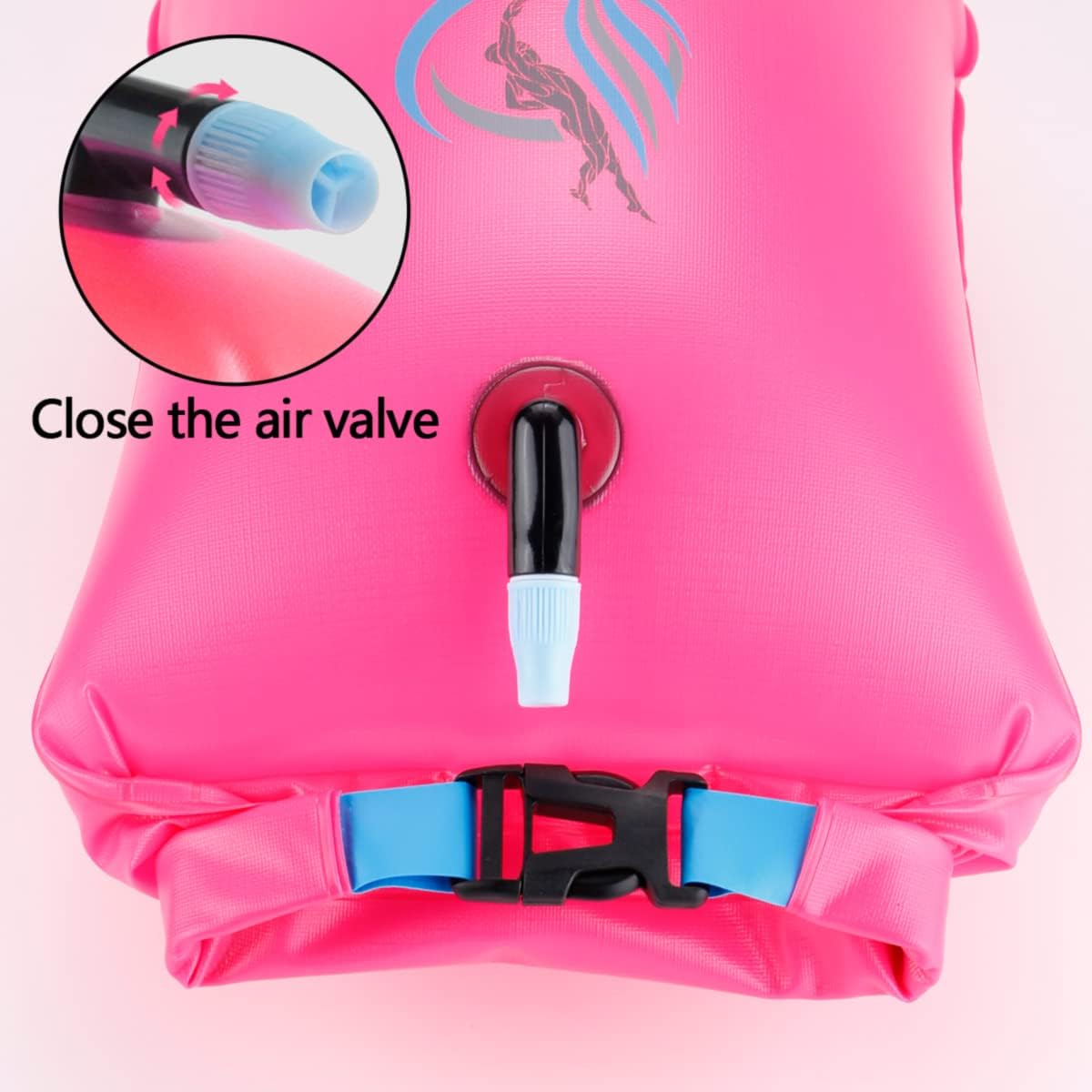 Aufblasbare Schwimmboje, Rosa