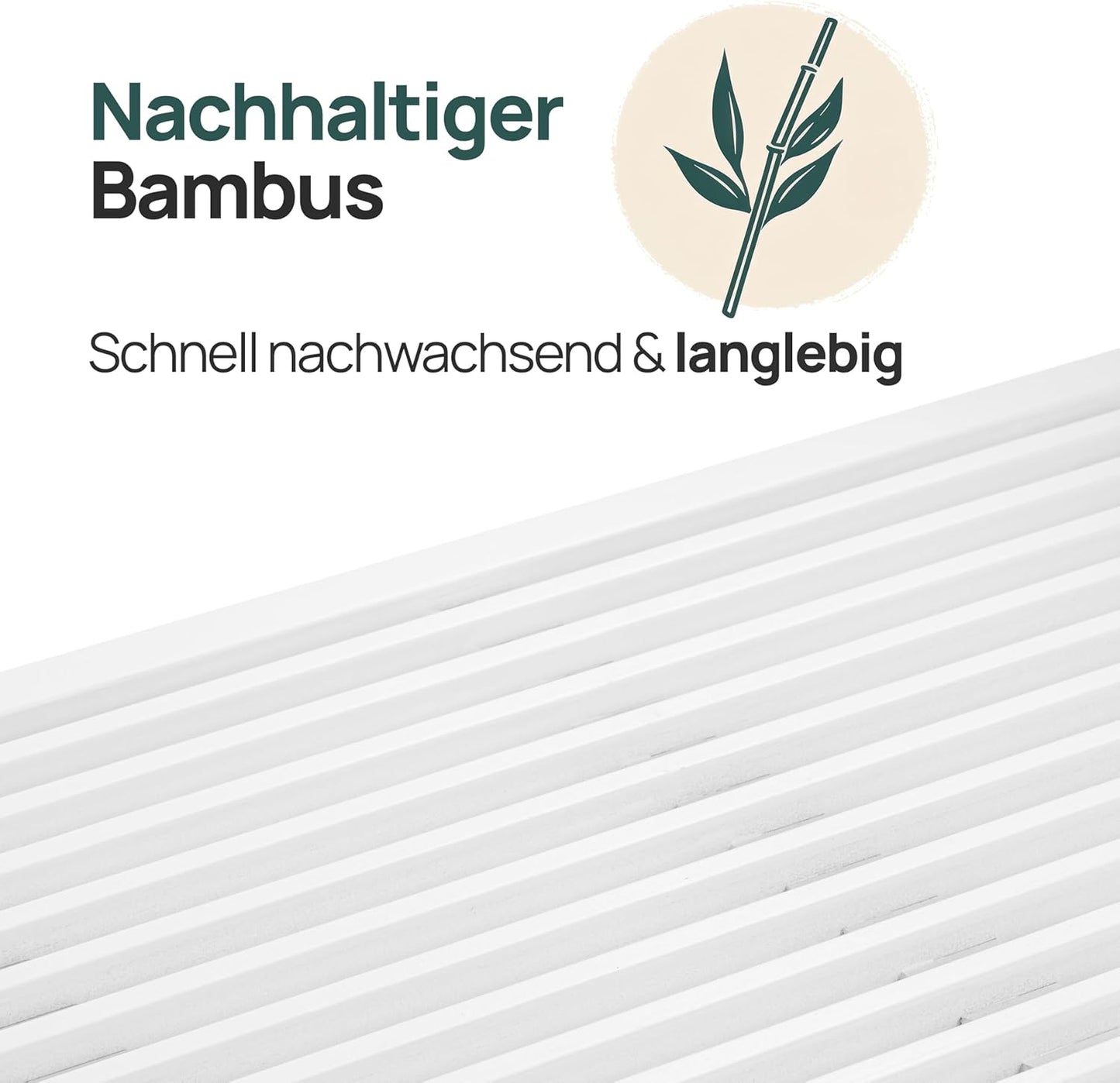Hocker für Flur und Schlafzimmer, Weiss Kurz ohne Schuhablage