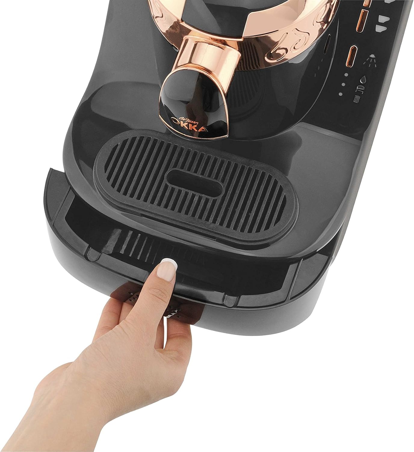 Türkische Kaffeemaschine Okka, Black