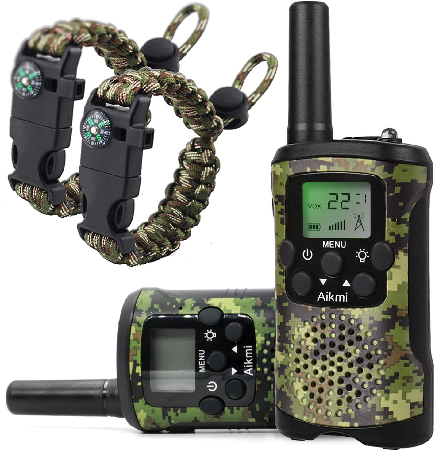 Walkie Talkies für Kinder, Grüne Tarnfarbe